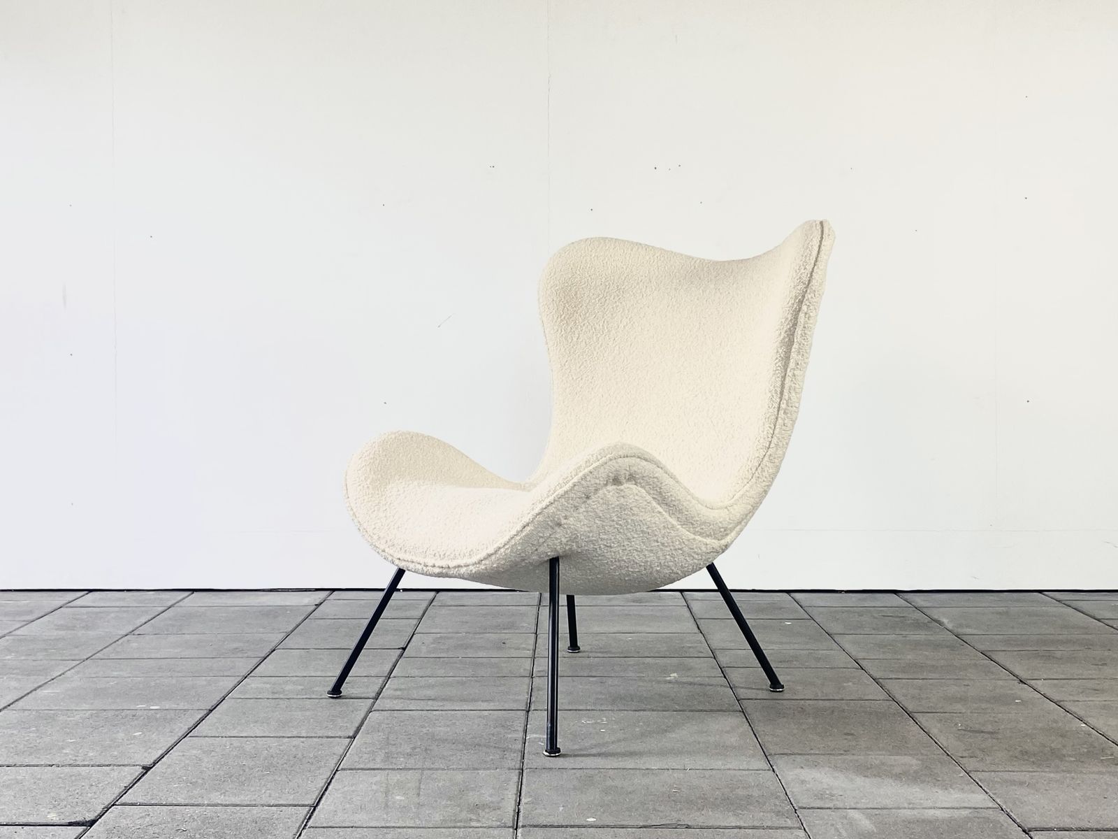1950ies Organic Highback Lounge Chair Designed By Fritz Netz For Correcta photo buy