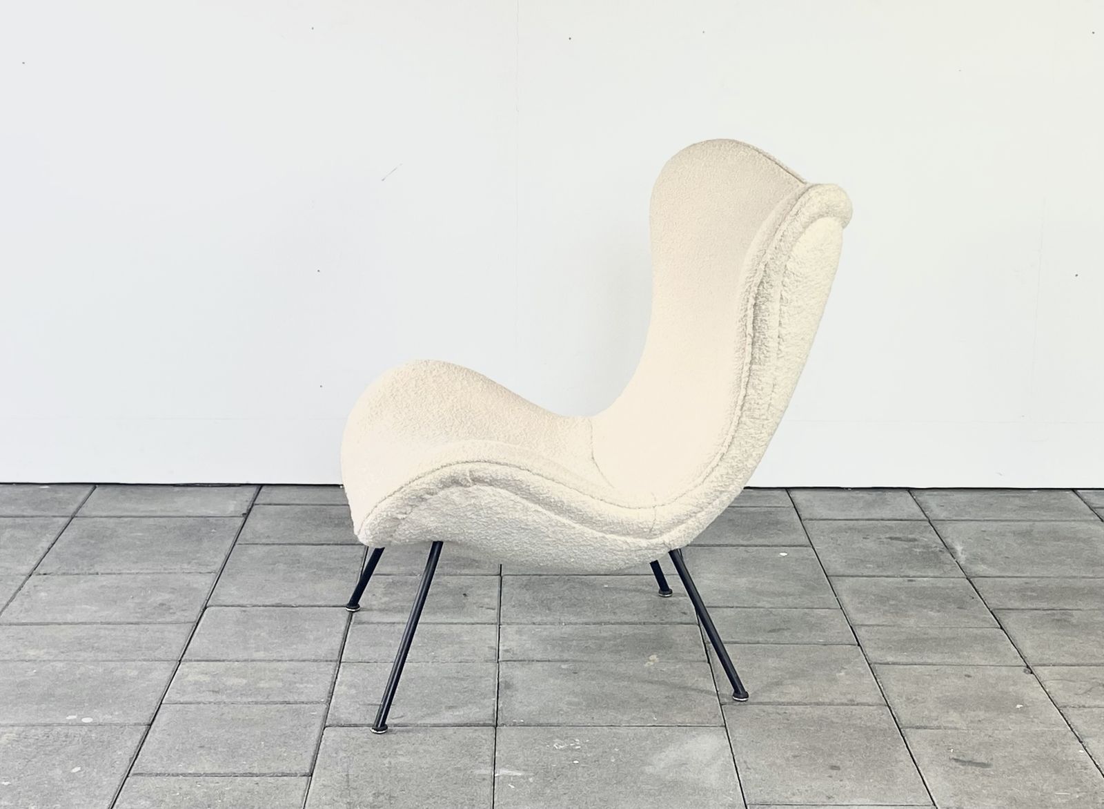 4000.0 1950ies Organic Highback Lounge Chair Designed By Fritz Netz For Correcta photo
