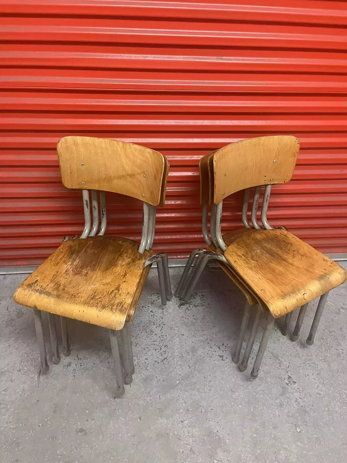Bauhaus Style Stacking Chair   Suit Cafe / Bar / Tv Prop   Six Available photo furniture
