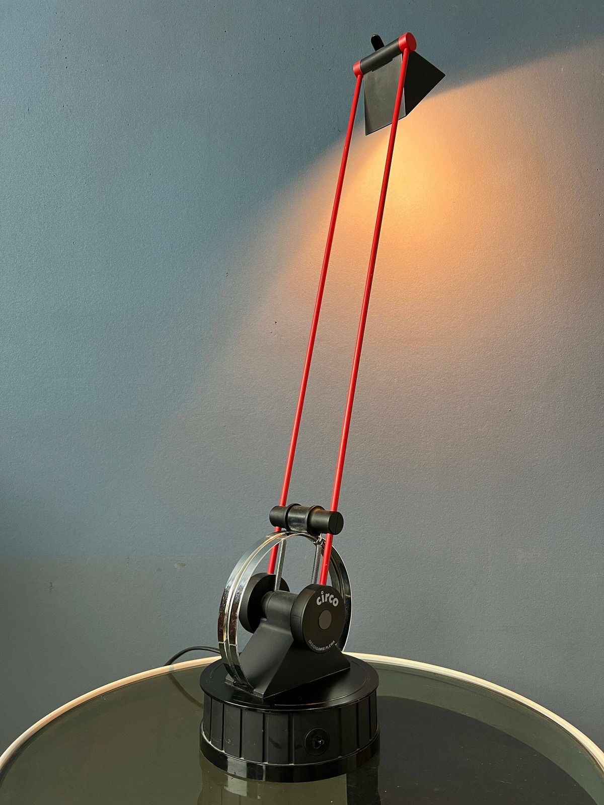 80s Postmodern Circo Table Lamp By Linke Plewa For Brilliant Ag photo for sale