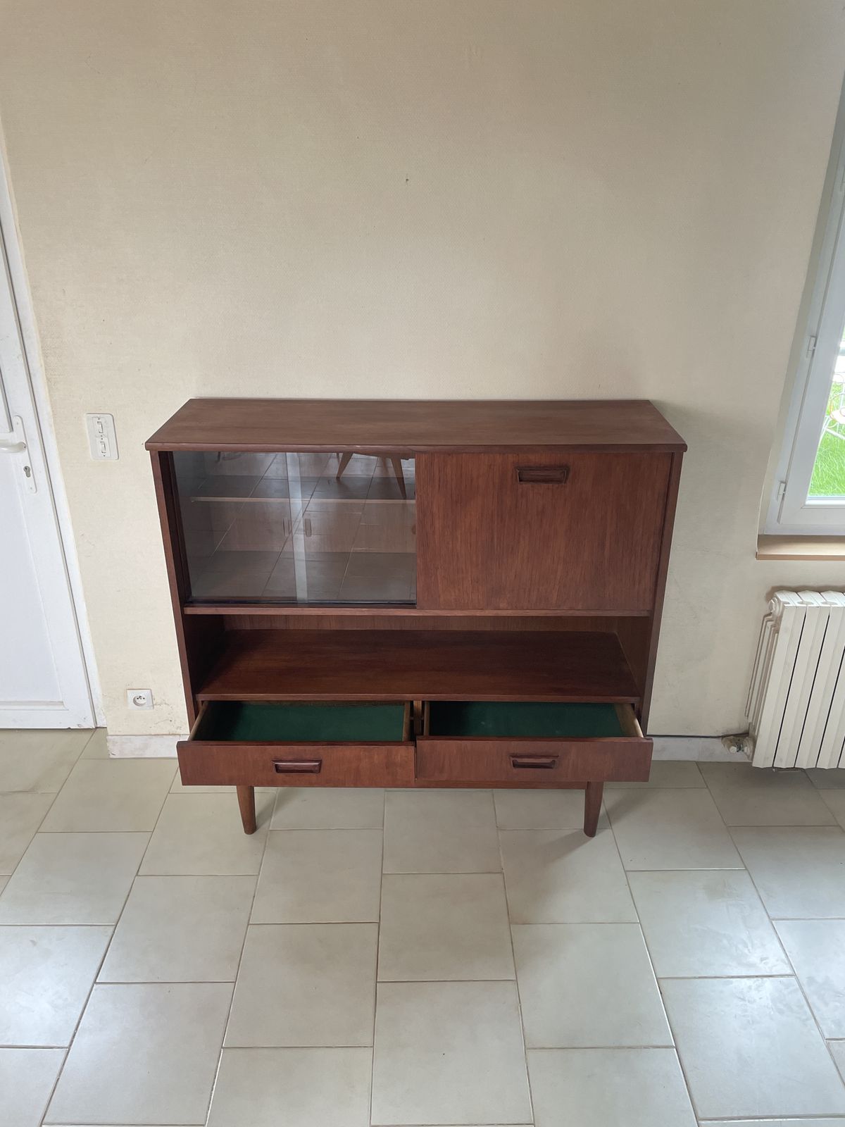 Scandinavian High Sideboard, 1960s photo 556.0