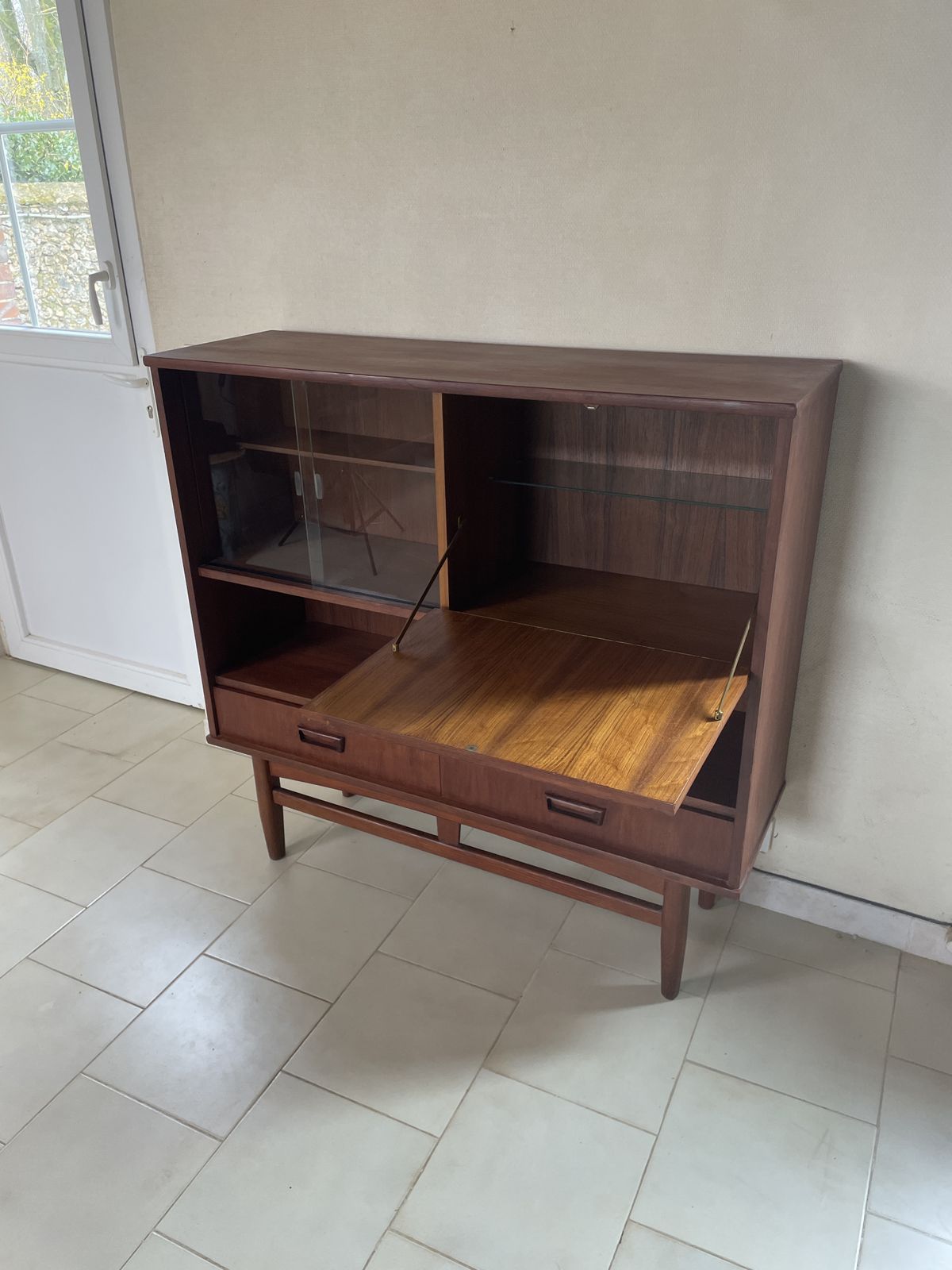 photo for sale Scandinavian High Sideboard, 1960s