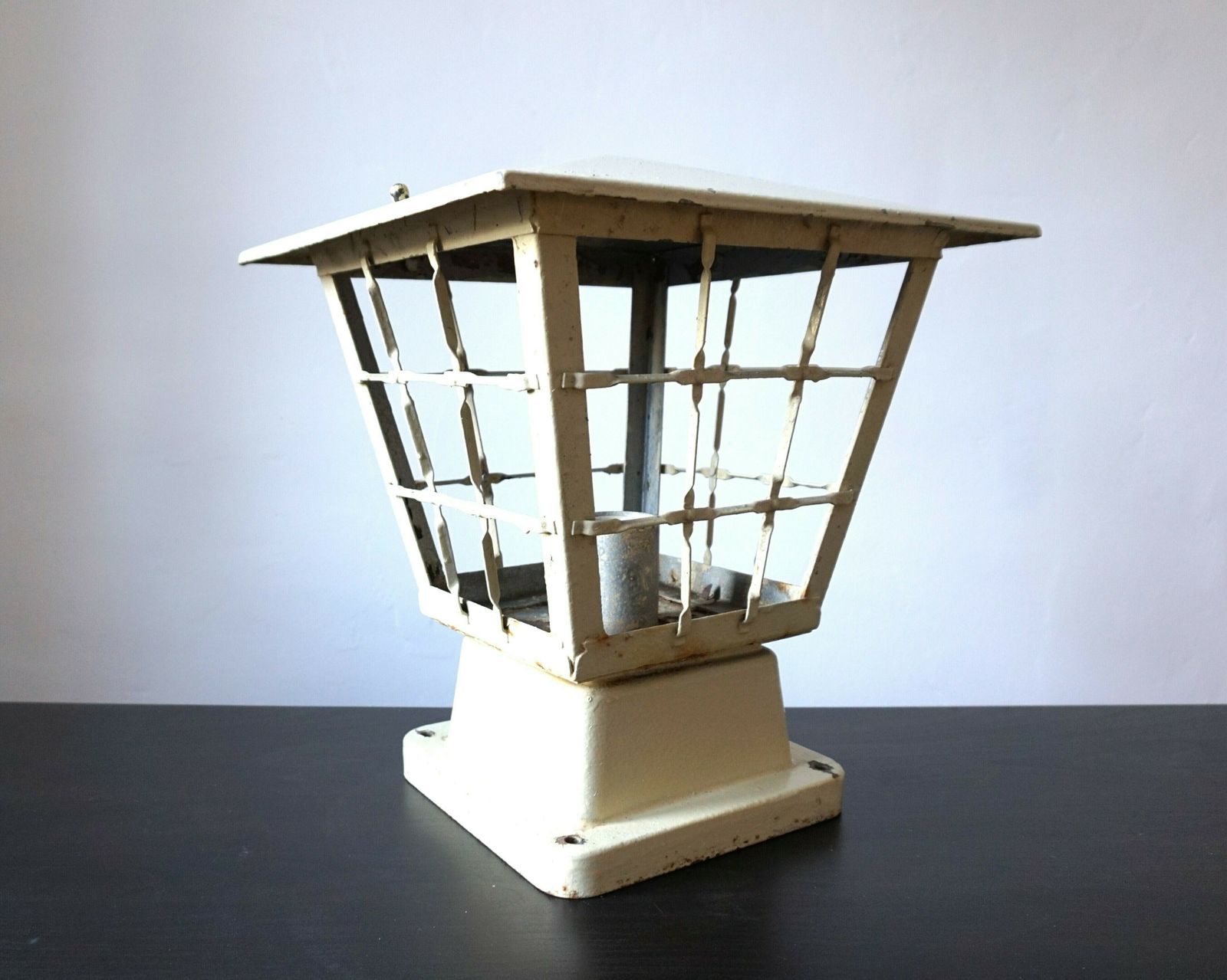 Metal Garden Lamp From The 1960s photo furniture