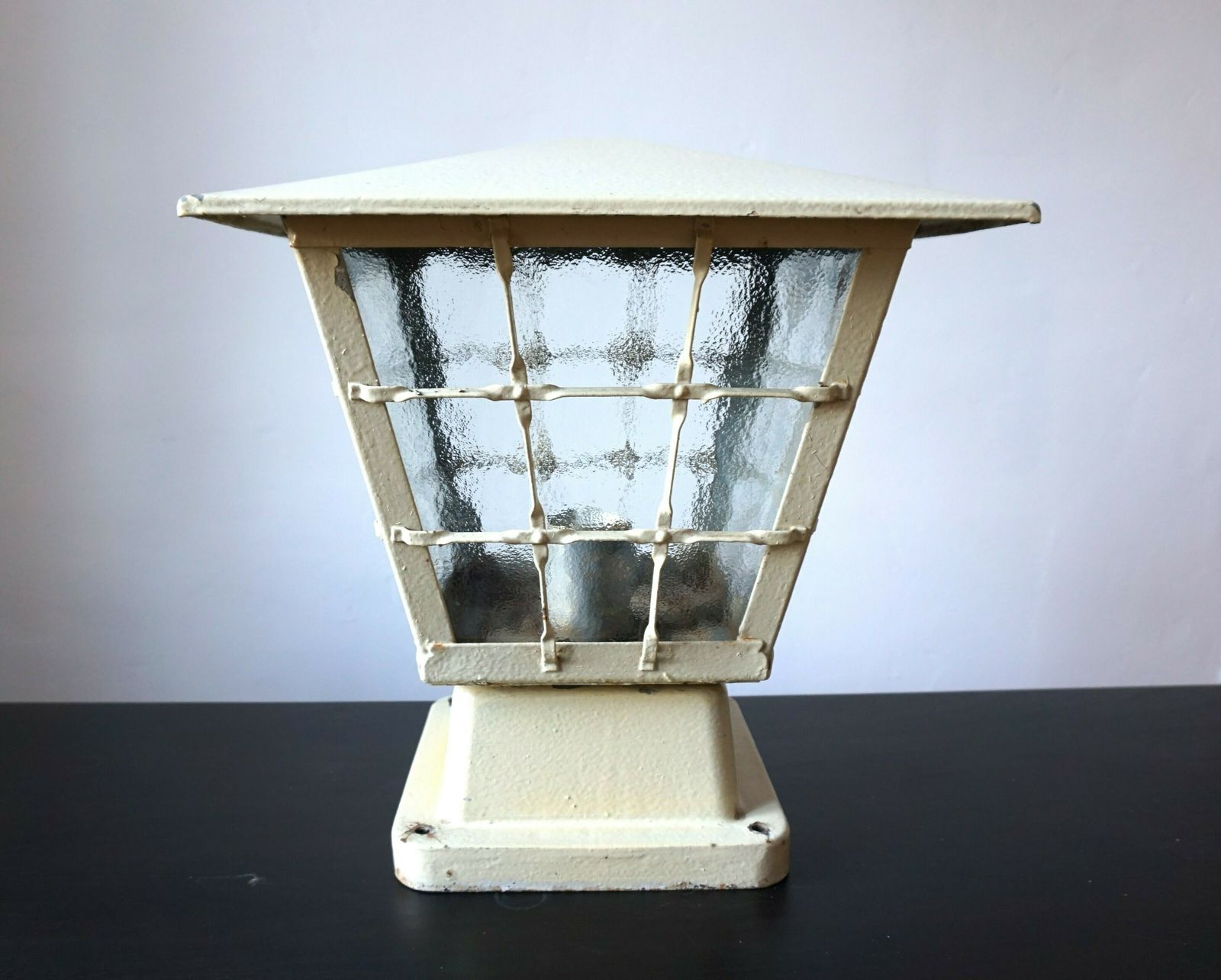 Metal Garden Lamp From The 1960s photo 377.0