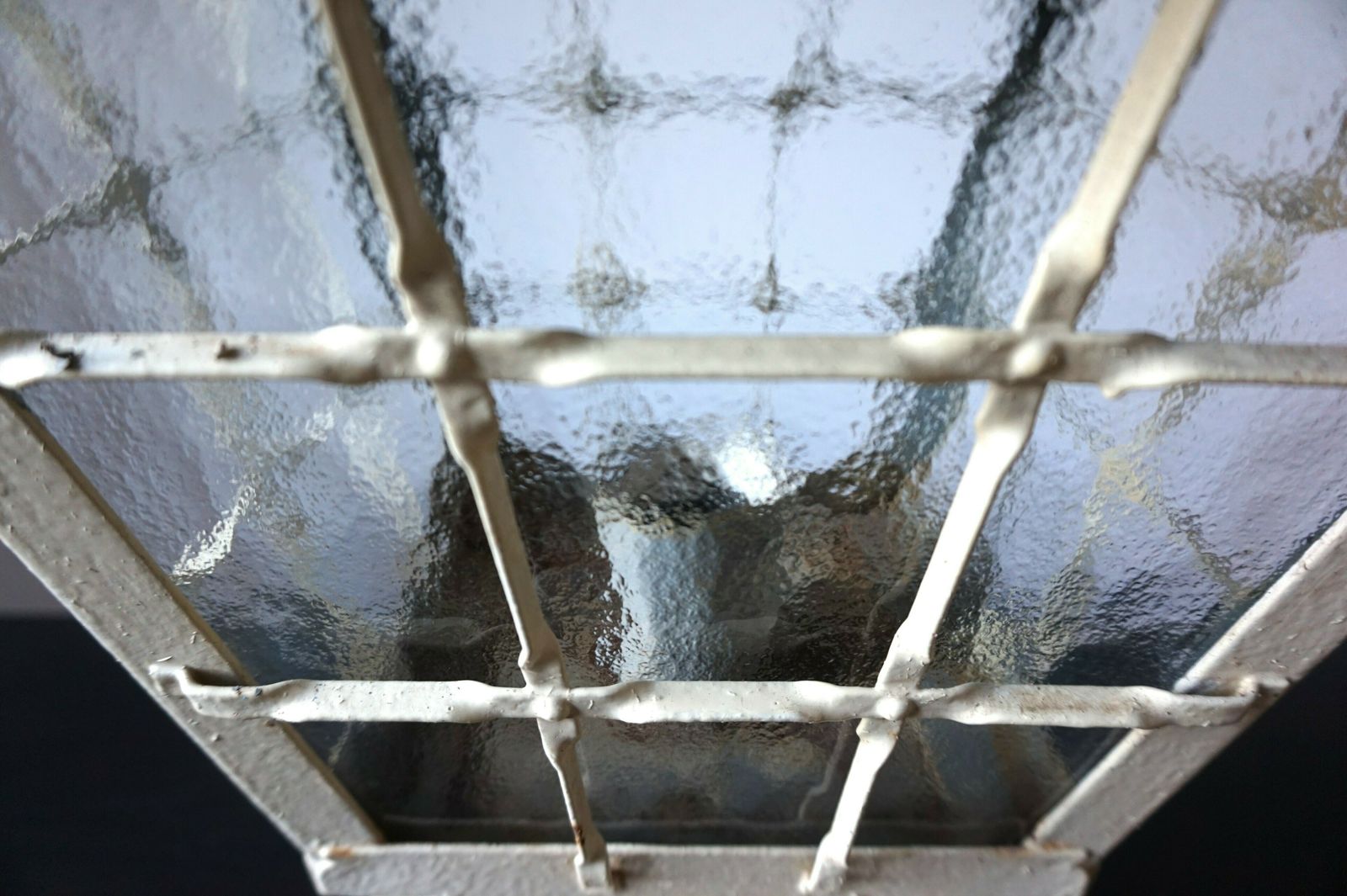 photo for sale Metal Garden Lamp From The 1960s