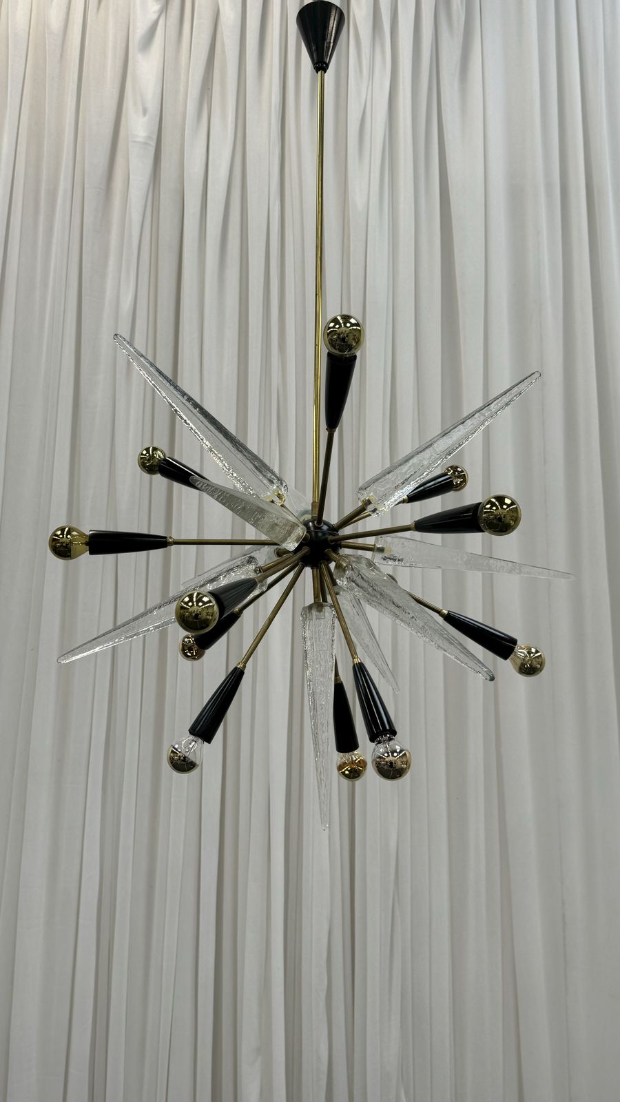 Murano Glass Sputnik Chandelier, 1960’s, Italy photo for sale