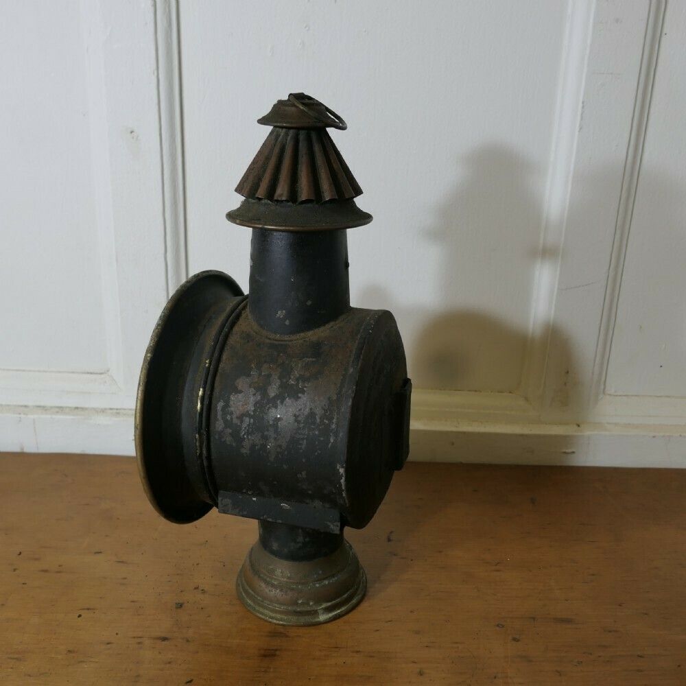Lighting A Superb Pair Of French Brass And Iron Carriage Lamps, By Daris photo