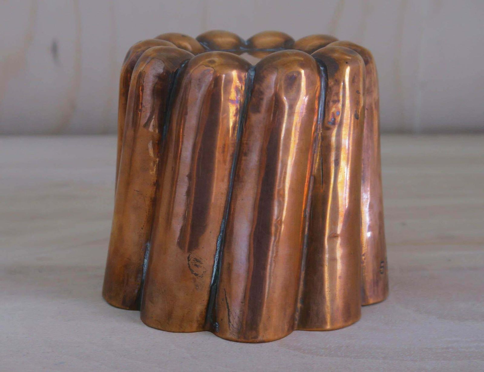 Antique Copper Jelly Mould. English 19th Century photo for sale