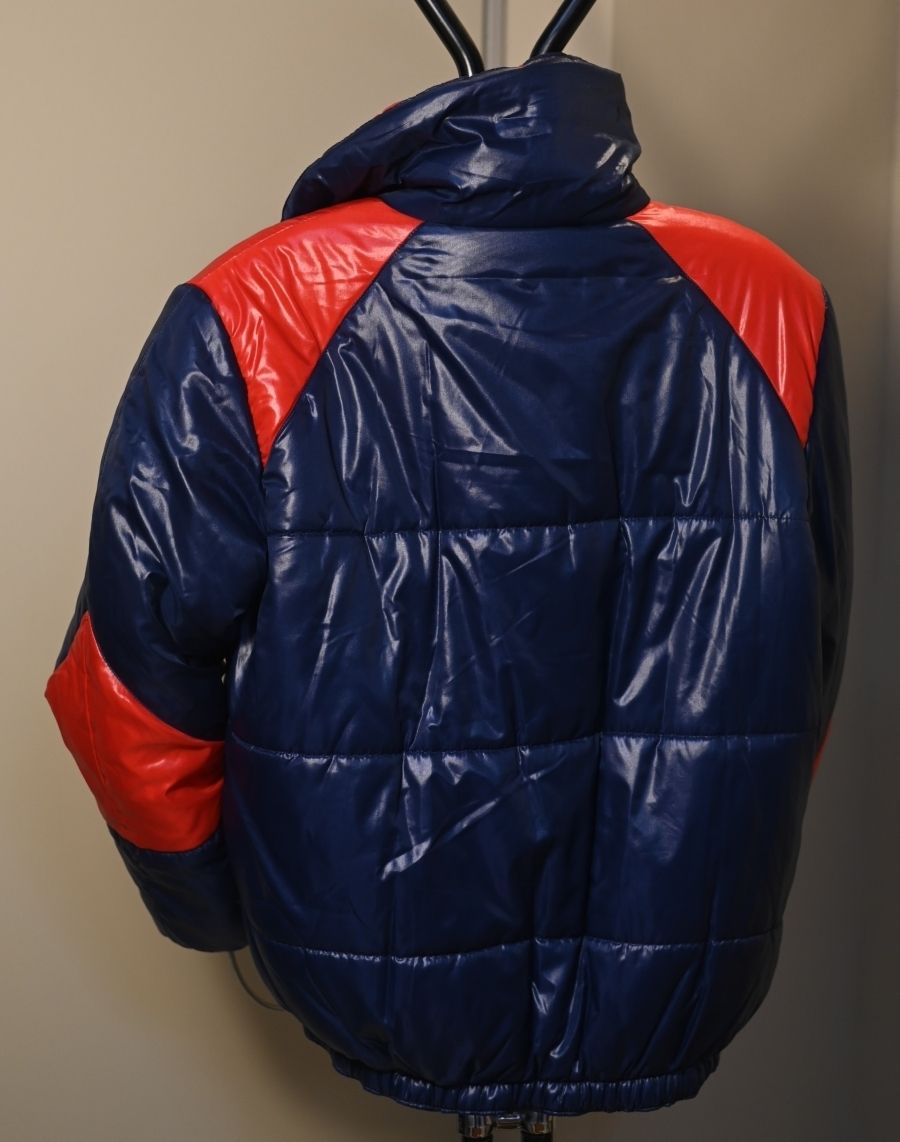 Ferrari 312 T4 Puffer Jacket Navy/Red 1979 Vintage By Italstyle Fashion For Scuderia Ferrari   Italia 1979 photo furniture