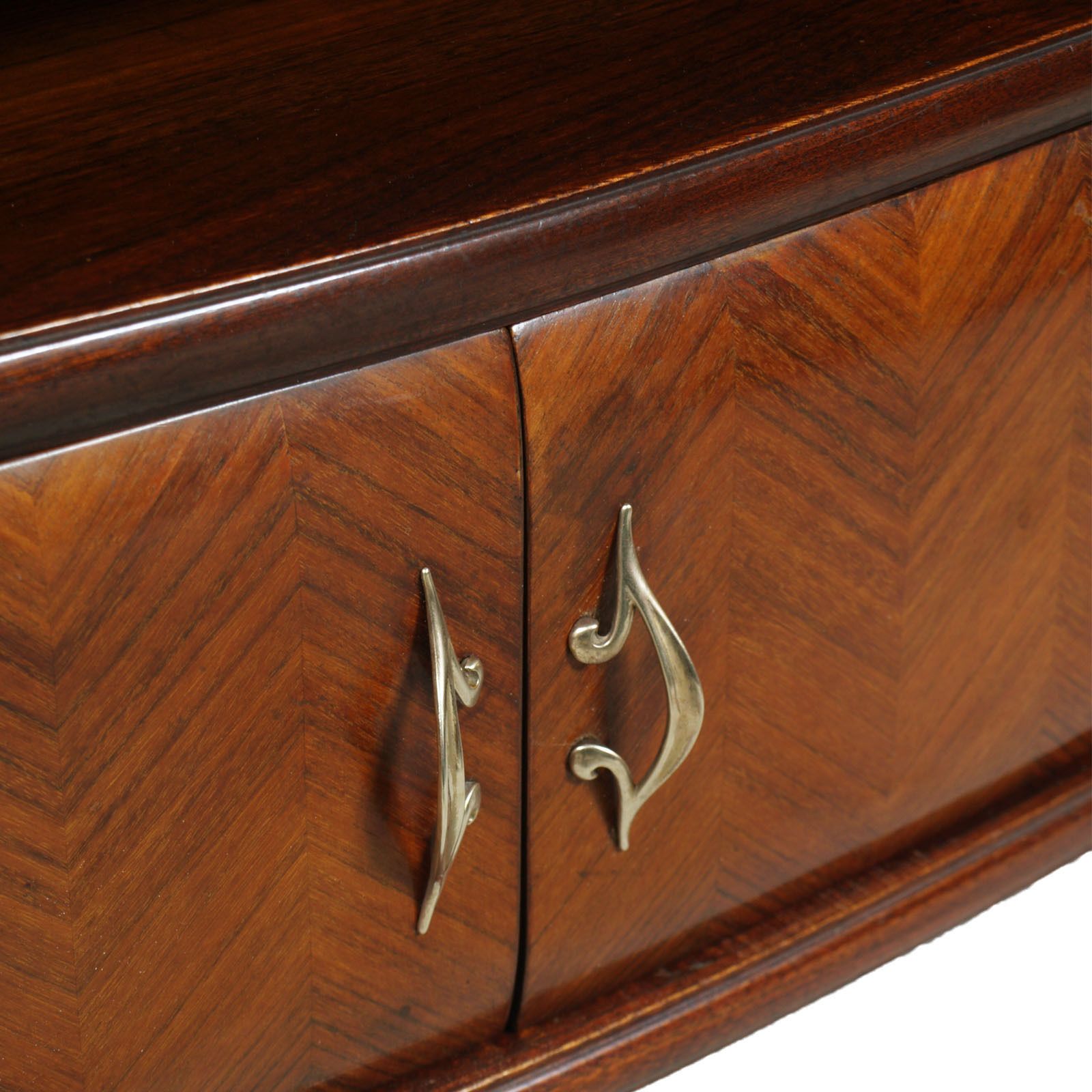 Mid Century Modern Pair Pier Luigi Colli Nightstands, By Permanente Mobili Cantù. photo 7600.0