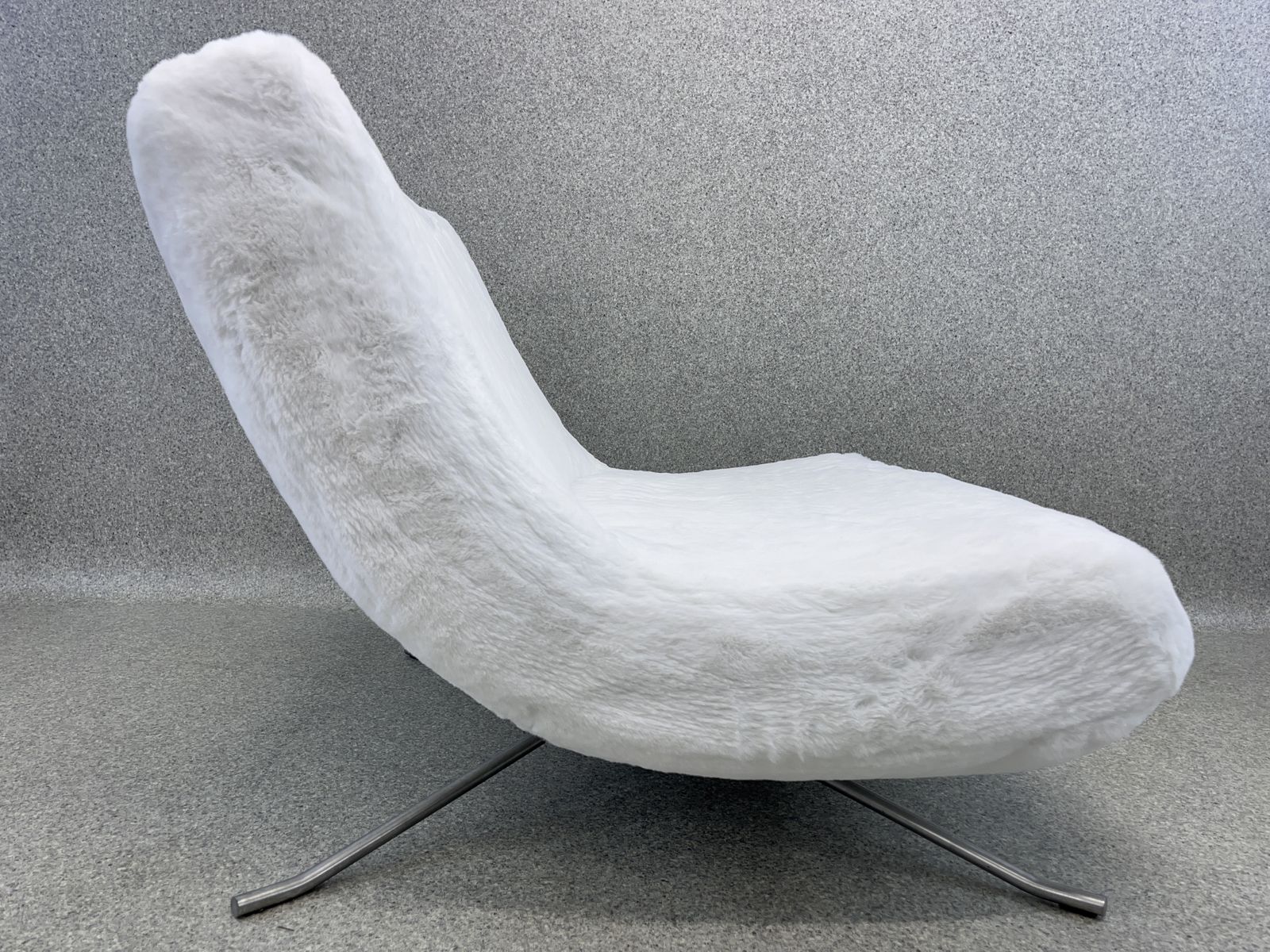 Fluffy Yeti Ligne Roset ‘Pop’ Easy Lounge Chair  With Footstool By Christian Werner photo 1750.0