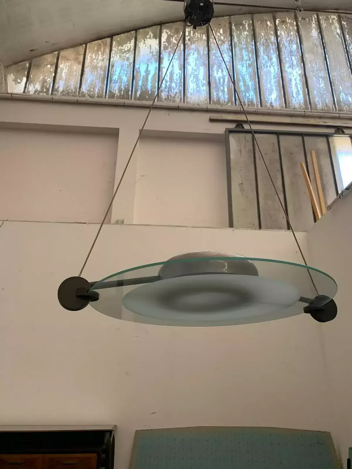 Cyclos Chandelier By Michele De Lucchi For Artemide, 1980s photo for sale