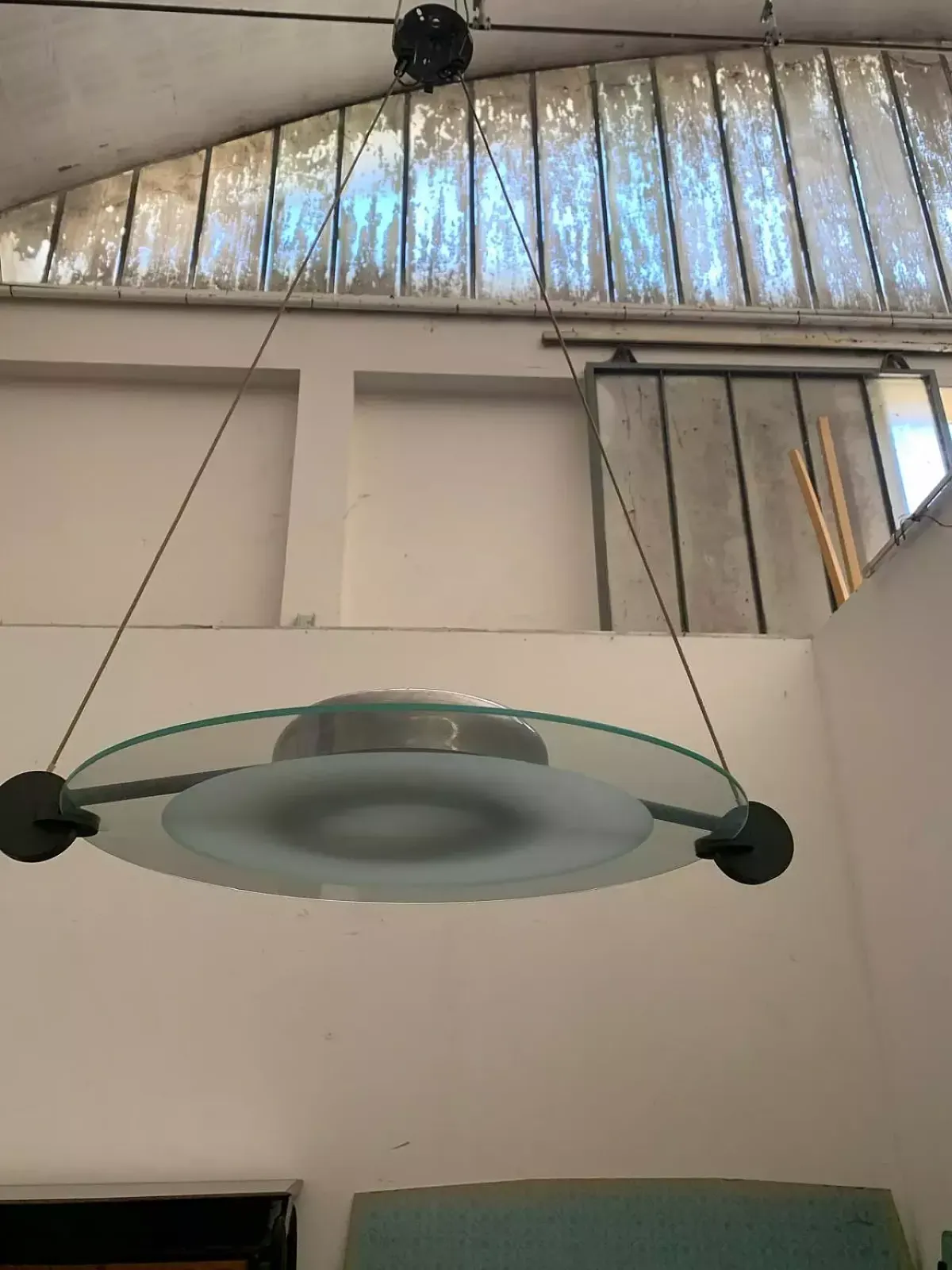 photo furniture Cyclos Chandelier By Michele De Lucchi For Artemide, 1980s