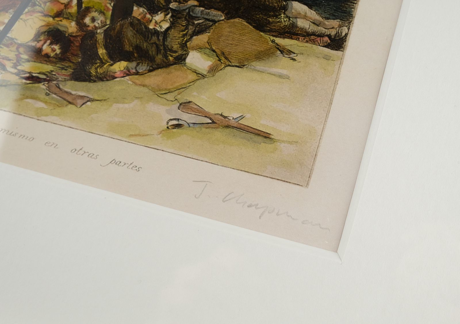 Jake Chapman Unique Hand Painted Signed & Numbered Limited Edition Print, 2022 photo 1950.0