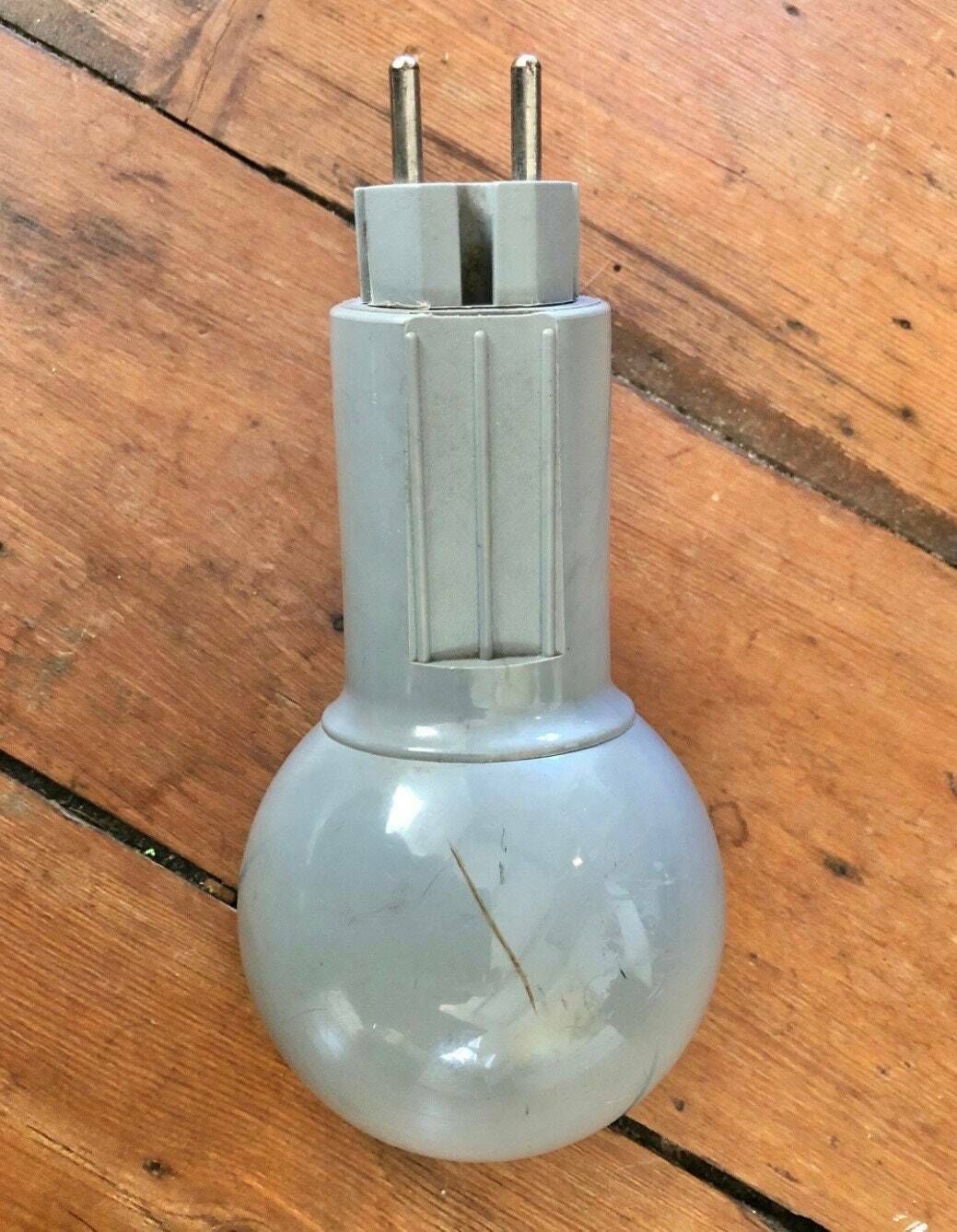 Dutch Vintage Postmodern 1980s Minimalist Spotlight Wall Lamp For Outlet In Grey Metal And Plastic   Design By Happylight photo vintage
