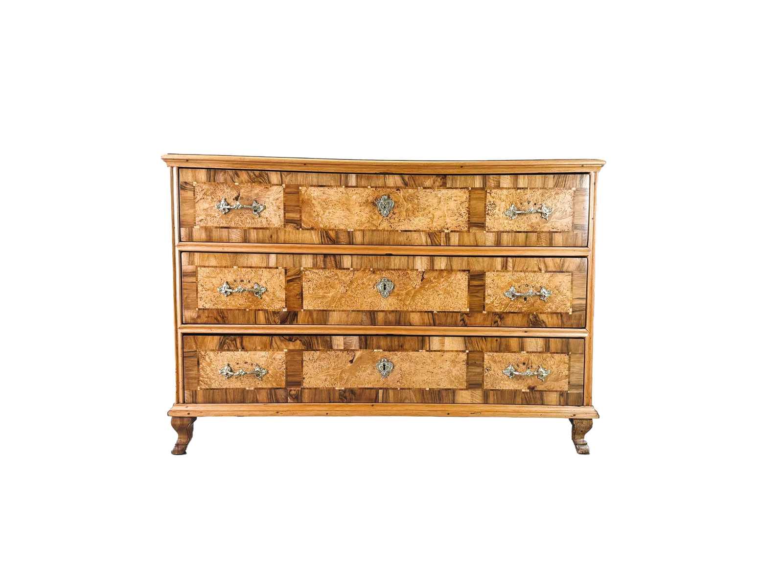 Louis Seize Chest Of Drawers Josephinian Classical Baroque Softwood Cherry
