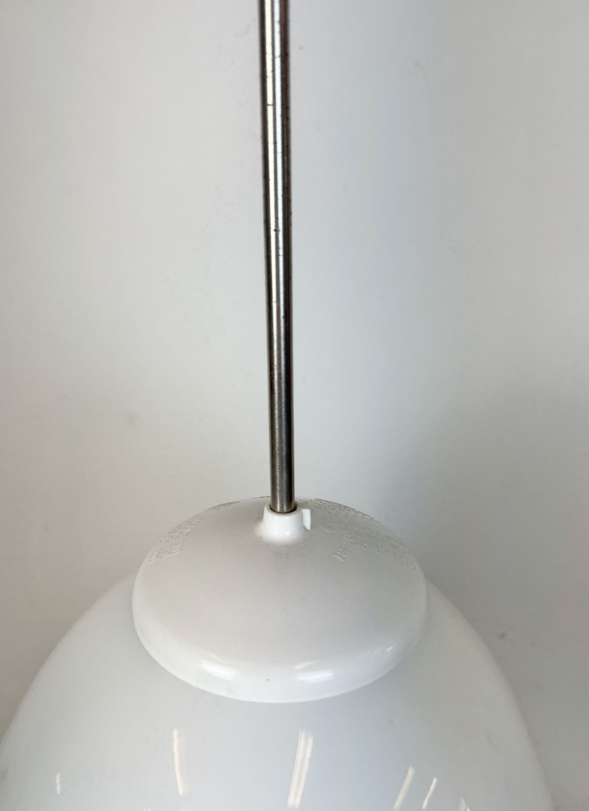 179.0 Vintage Chandelier With Milk Glass From Elektrosvit, 1960s, 2x photo