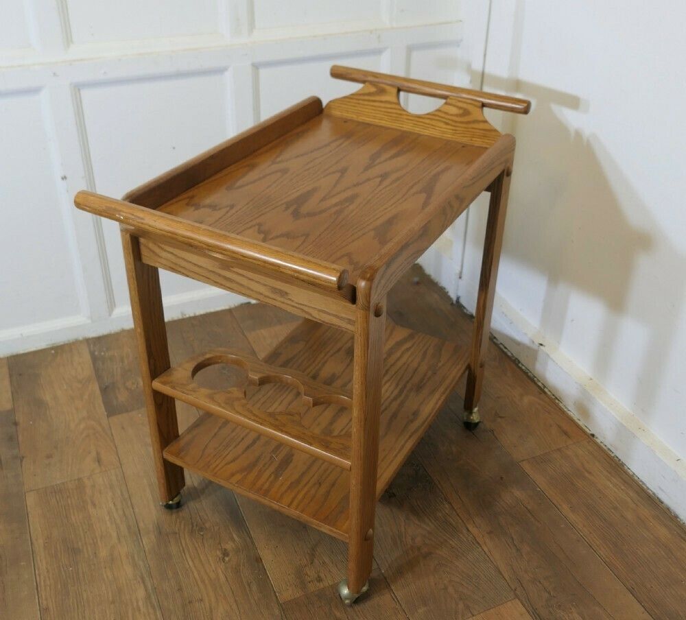 Italian Design Mid Century Cocktail Tray Trolley photo for sale