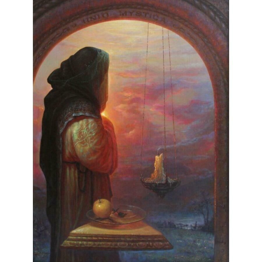 Igor Maikov A Dedication To The Heart. 1996. Oil On Canvas, 106x80 Cm 1996