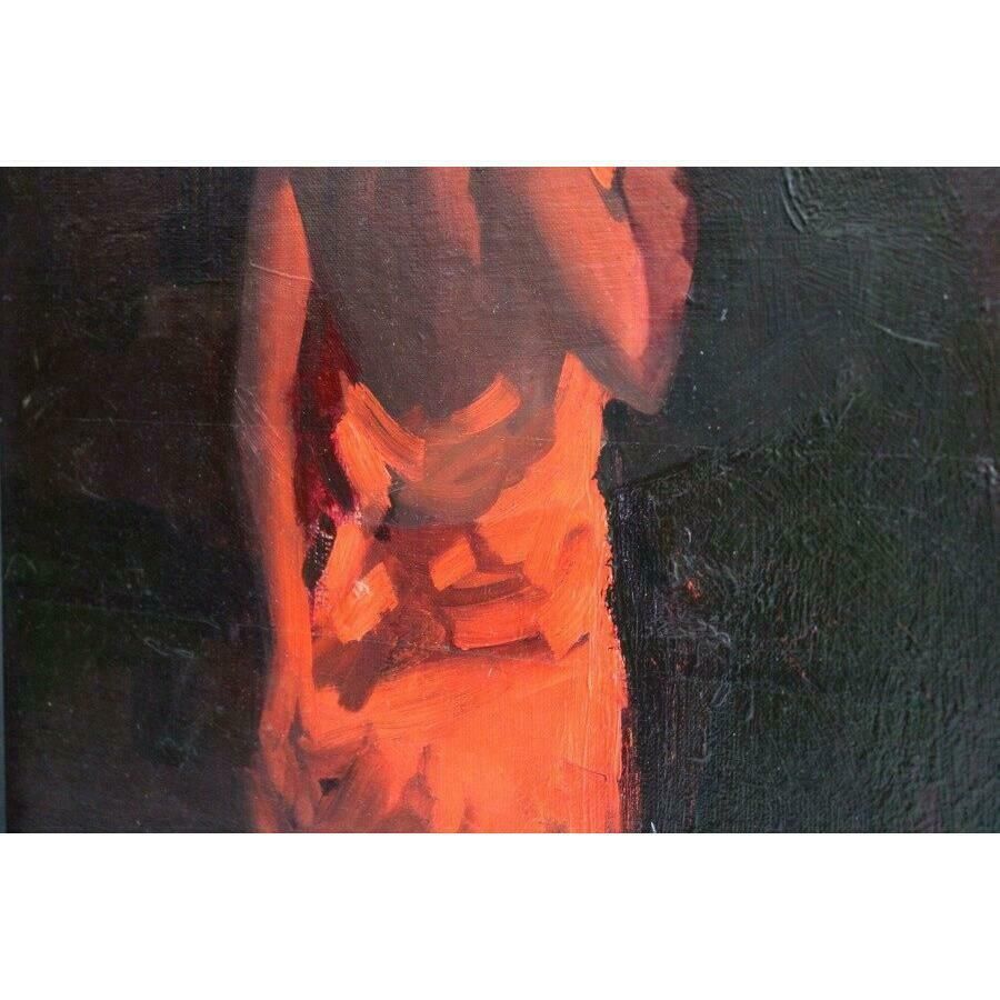 Shamsi Ali The First Kiss. 2008, Canvas, Acrylic, 56x50 Cm photo vinterior