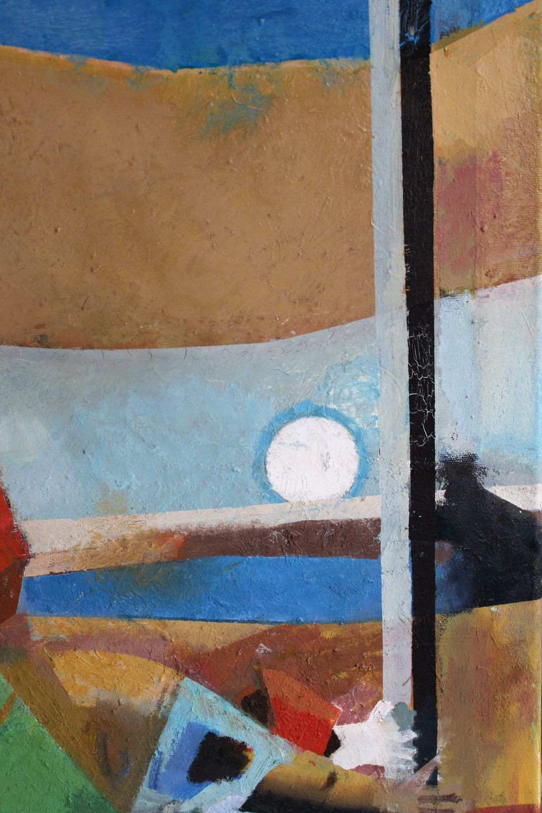 Victor Karnauh A Dump. Oil On Canvas, 100x100 Cm £2,061.30 photo buy
