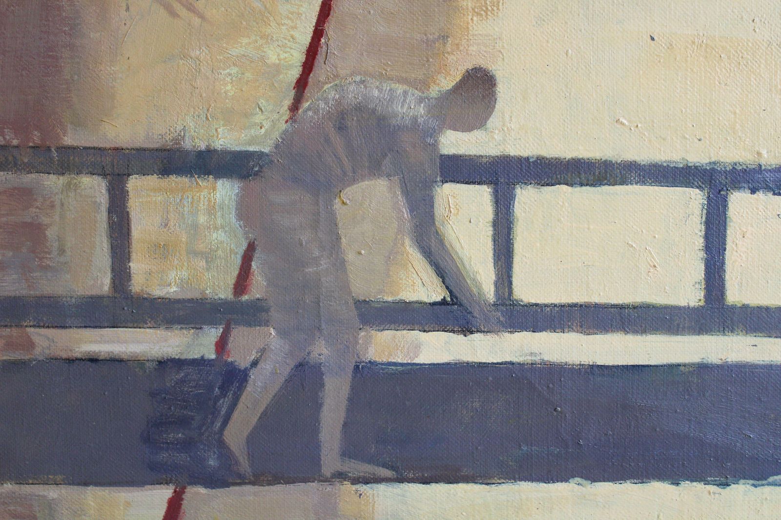 Victor Karnauh Path. Oil On Canvas, 90x110 Cm 1990s photo 3092.0
