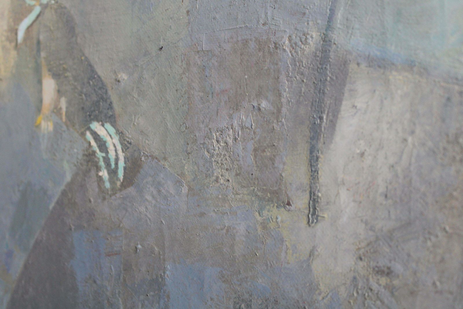 Victor Karnauh Green Game. 1998. Oil On Canvas, 95x90 Cm 1998 photo vinterior
