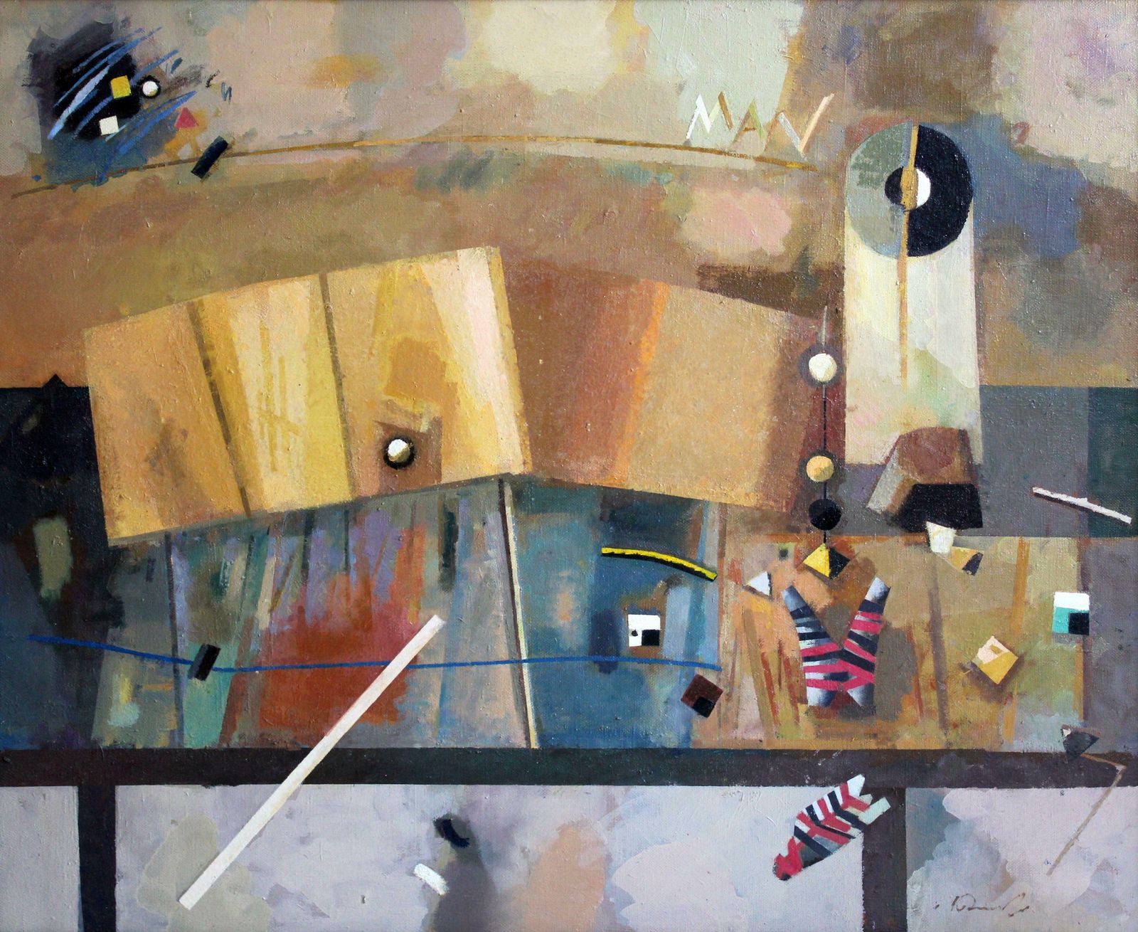 Victor Karnauh Still Life. Oil On Canvas, 94. 5 X 115. 5 Cm