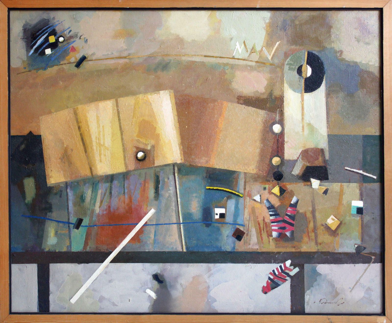 Victor Karnauh Still Life. Oil On Canvas, 94. 5 X 115. 5 Cm photo furniture