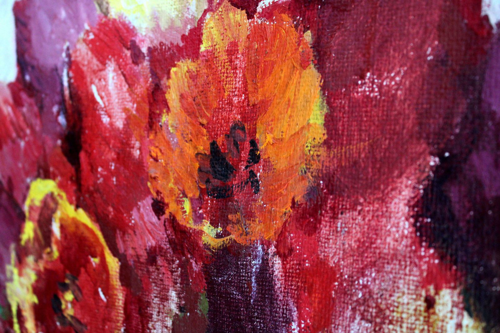 Jurgis Skulme Tulips. 1996. Oil On Canvas, 81х100 Cm photo buy