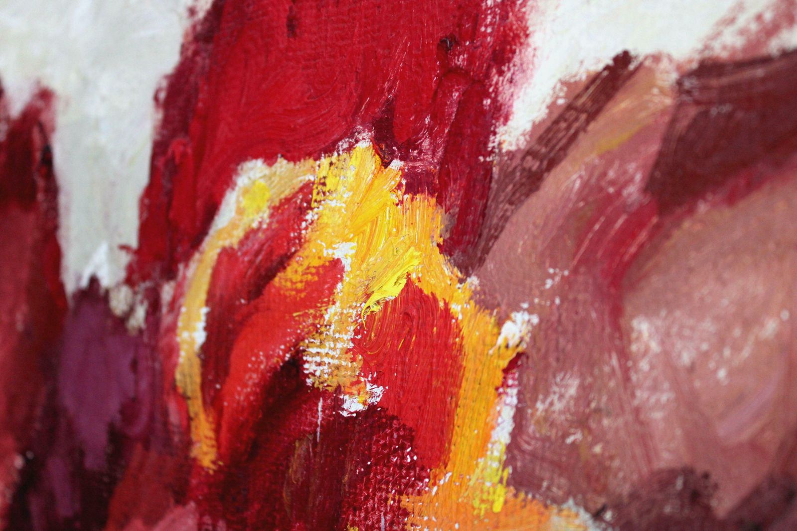 photo furniture Jurgis Skulme Tulips. 1996. Oil On Canvas, 81х100 Cm
