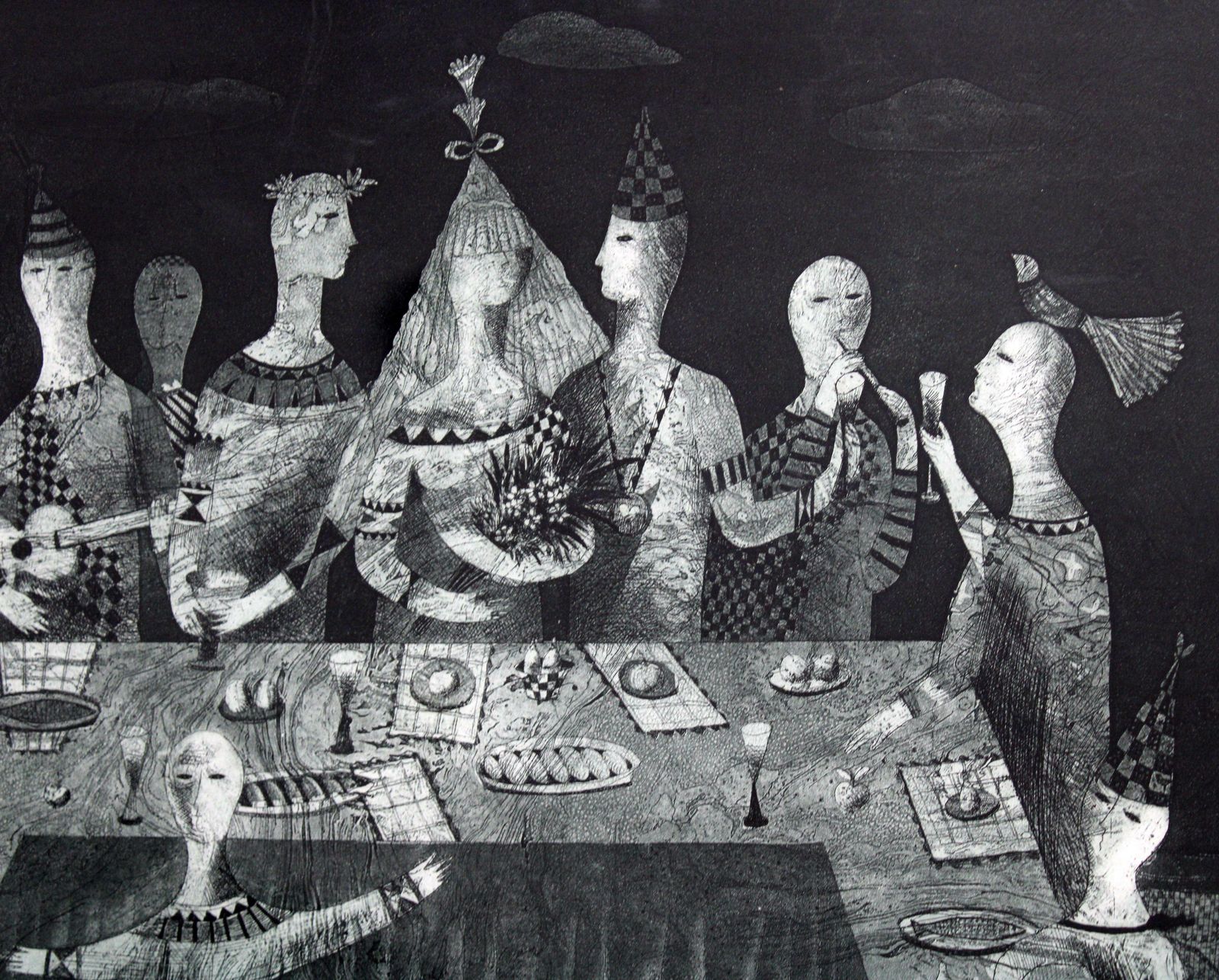 Victor Karnauh Twenty And One More Metamorphosis. Etching, Paper, 49 X 64 Cm photo buy