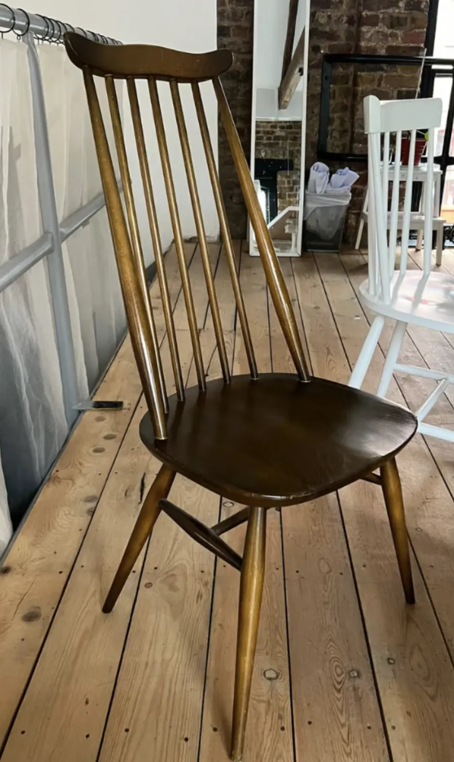Antique Wooden Chairs (Set Of 2)