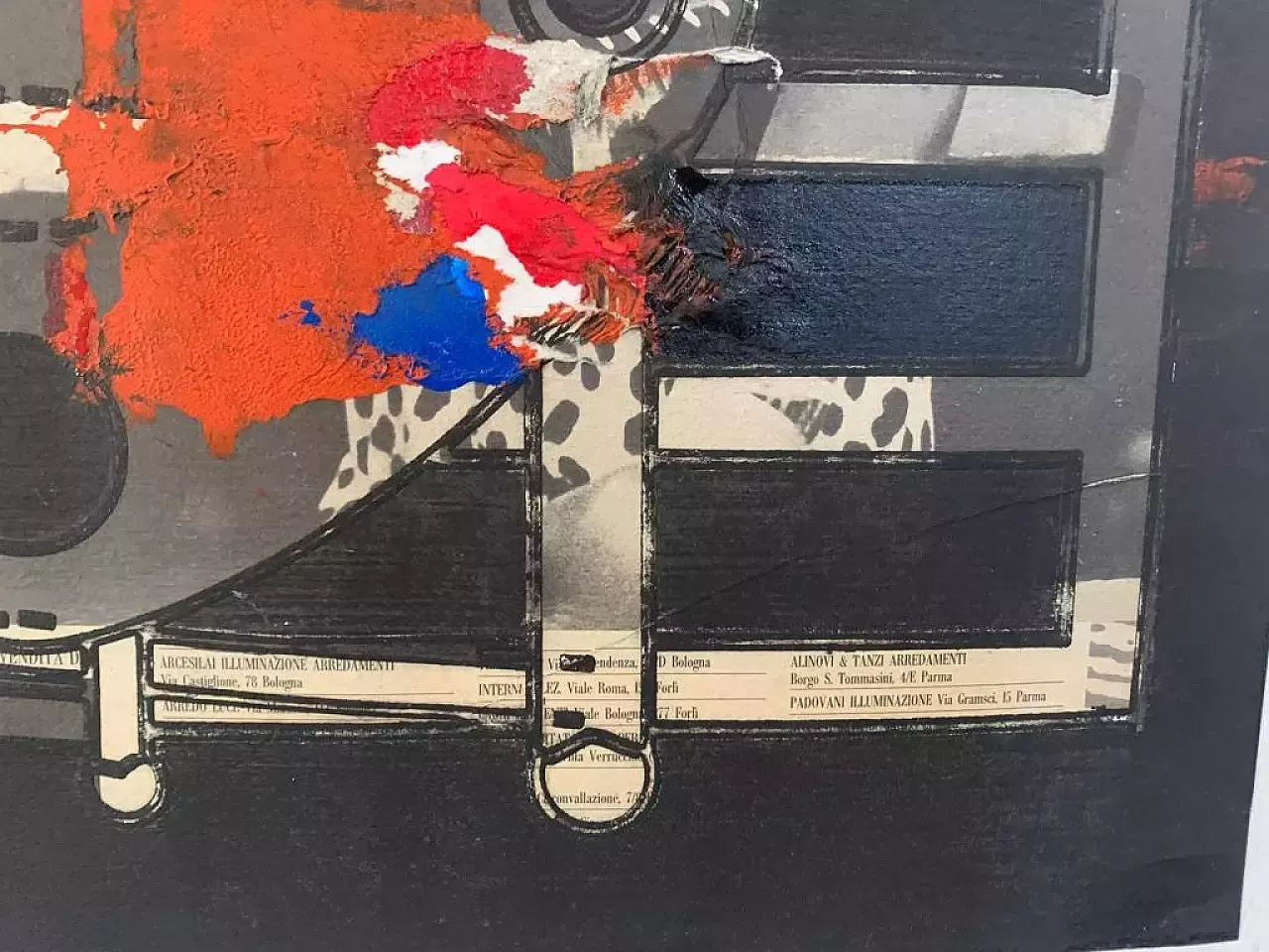 Art Renato Volpini, Space Machine Gear, Mixed Media, 1968 photo