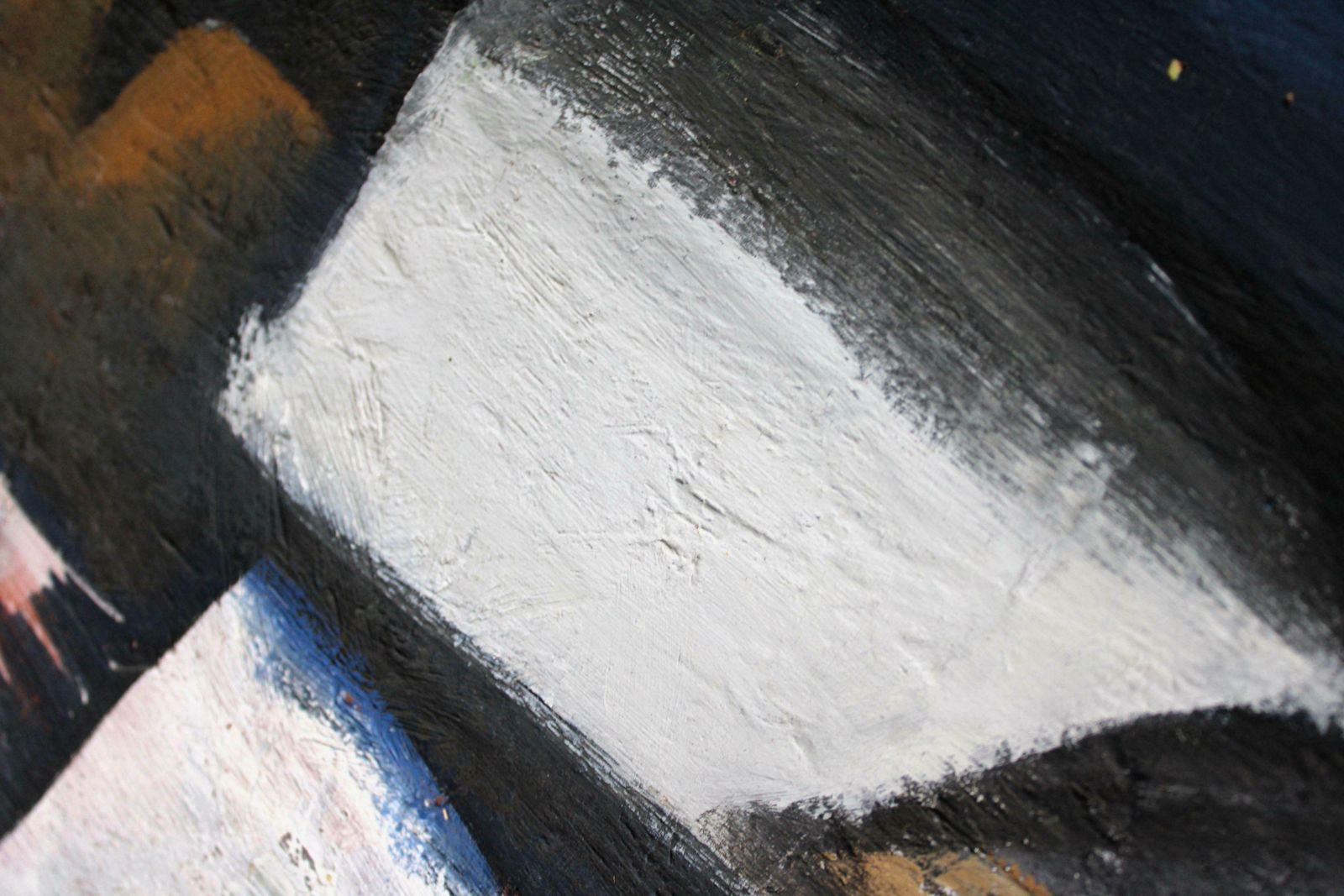 Aleksandr Rodin Birth Of The Lamb. Cardboard, Oil, 65x60 Cm photo 1374.0