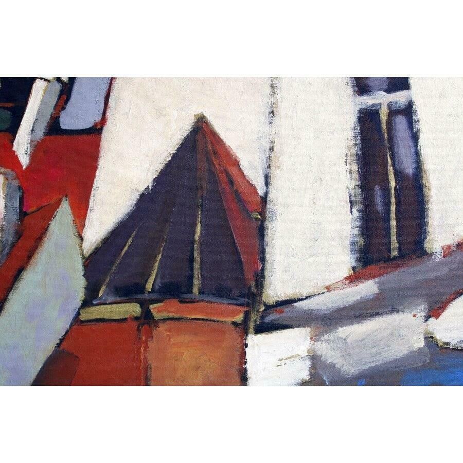 Shamsi Ali Old Town. 2008, Canvas, Acrylic, 100x120 Cm photo for sale