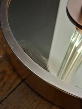 Art Deco Glass Floor Lamp, 1930s photo for sale