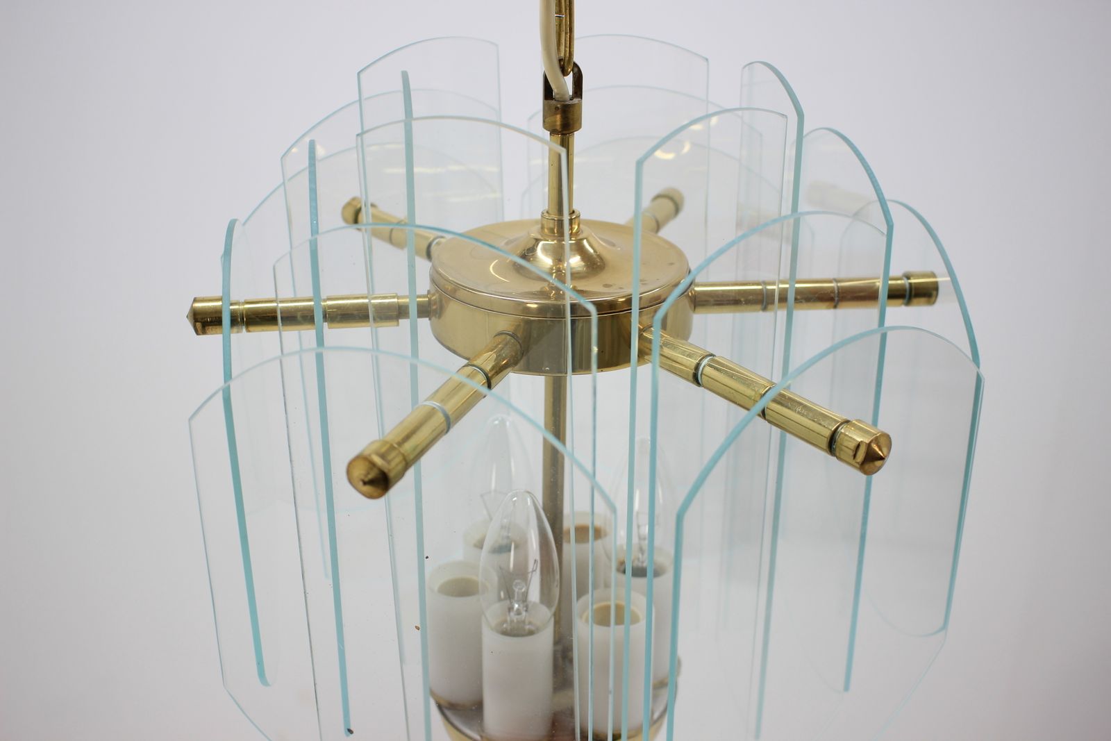 Glass Pendant, 1980s photo vinterior