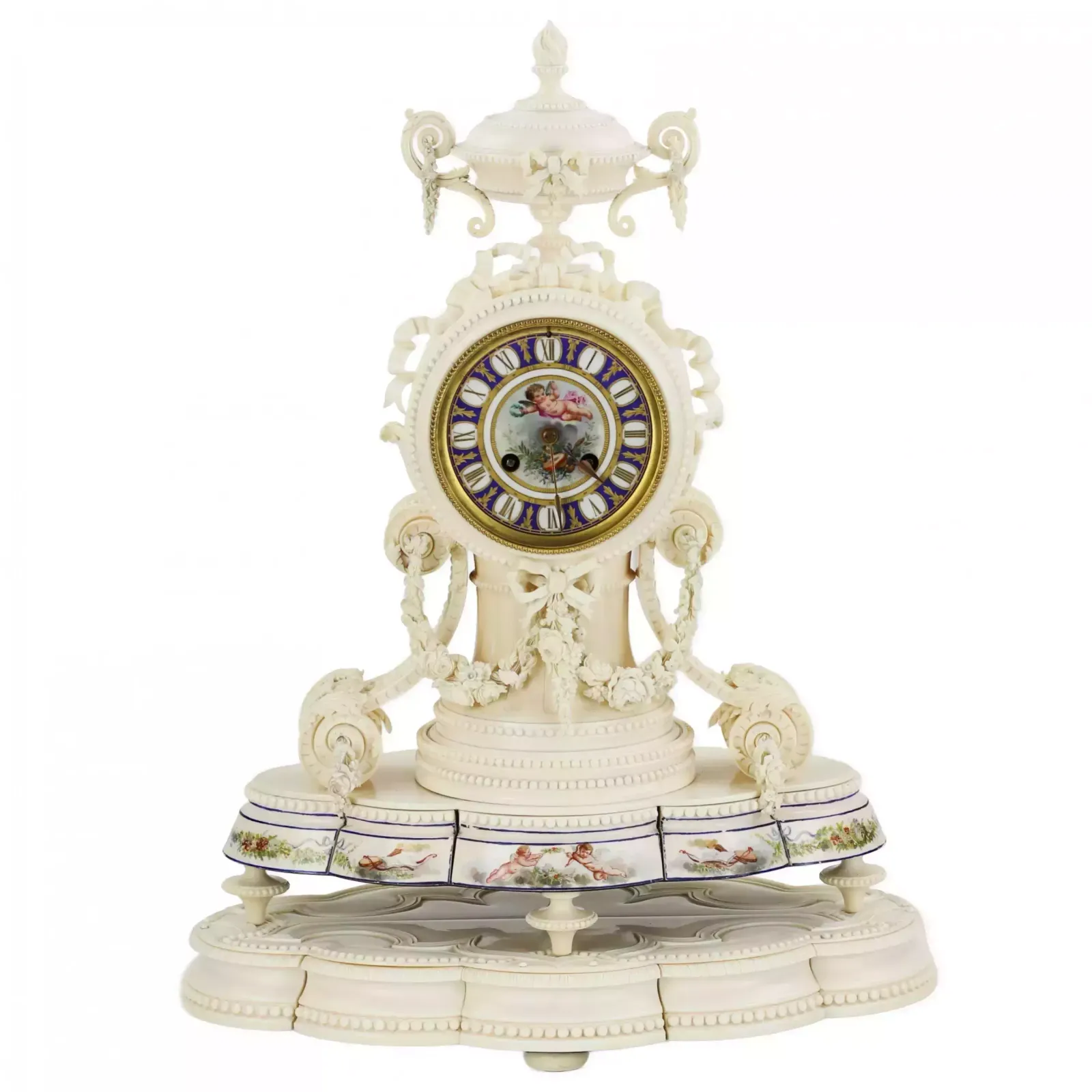 photo furniture Unique Watch From The Napoleon III Era. Paris 19th Century.