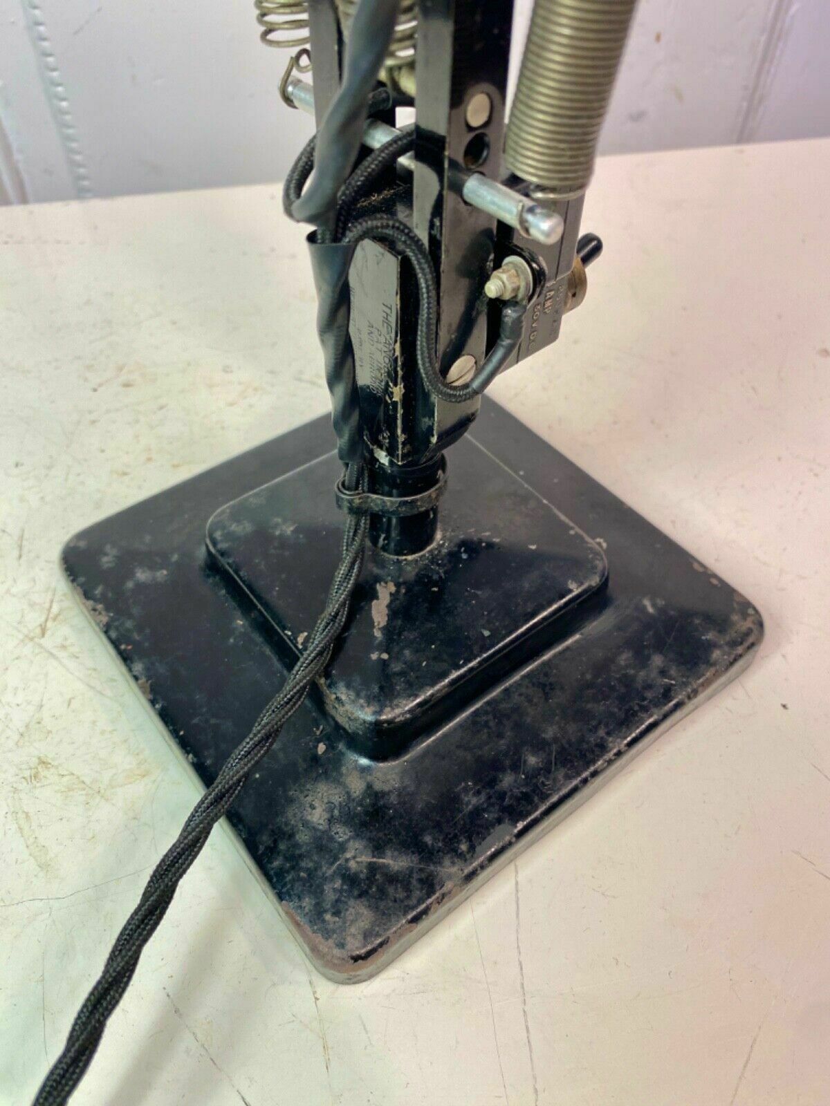Herbert Terry & Sons Wwii Air Ministry 5c/1079 Navigators Anglepoise Lamp. photo vintage