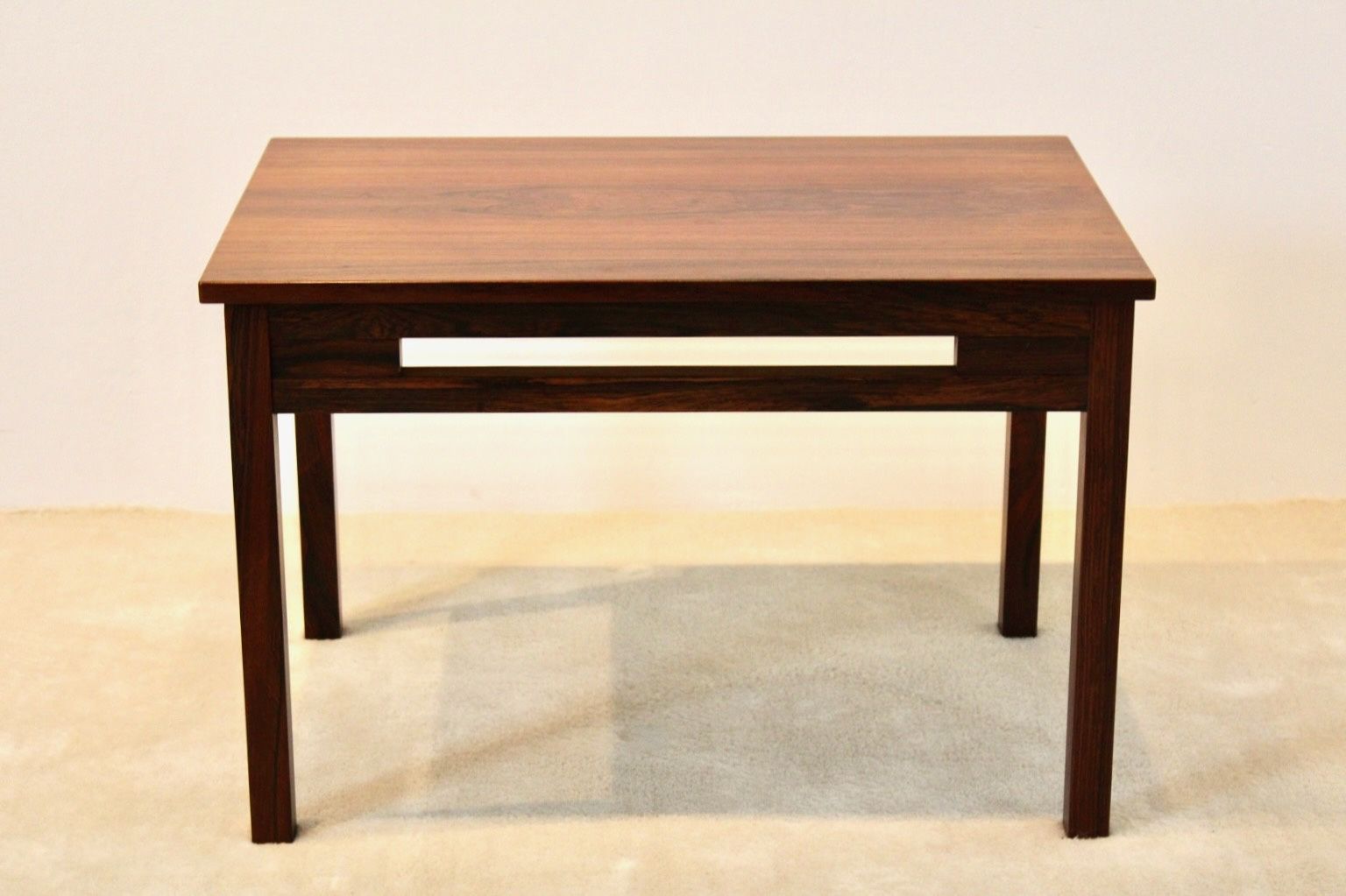 Illum Wikkelsø Side Table For N. Eilersen, Denmark 1960s