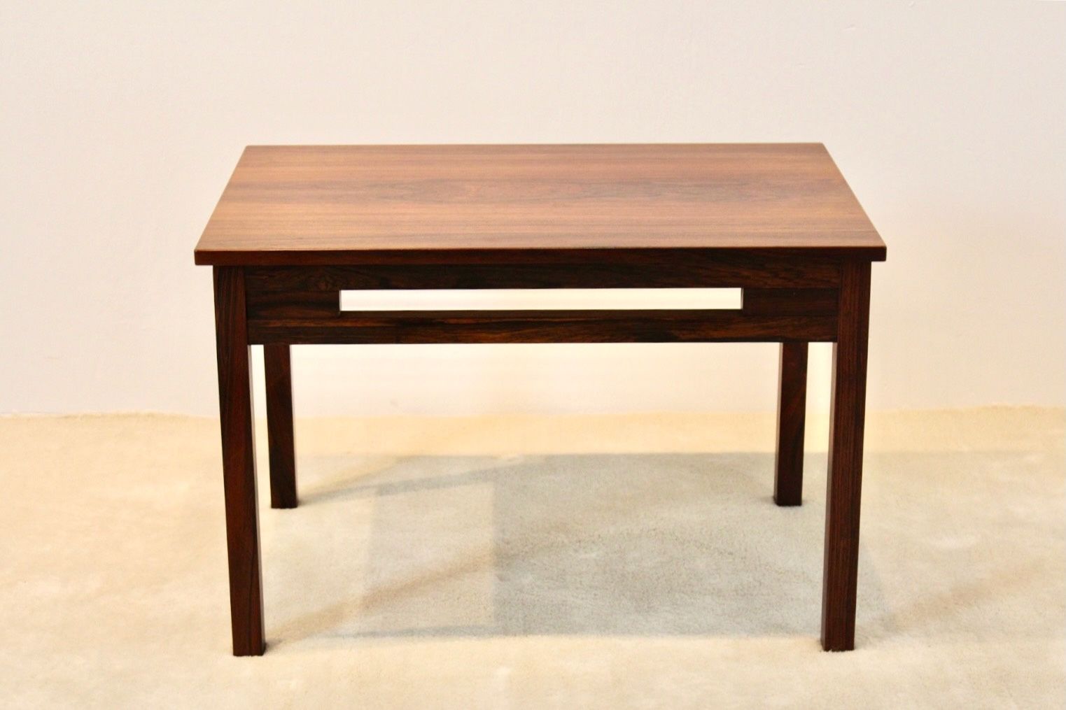 Illum Wikkelsø Side Table For N. Eilersen, Denmark 1960s photo vintage