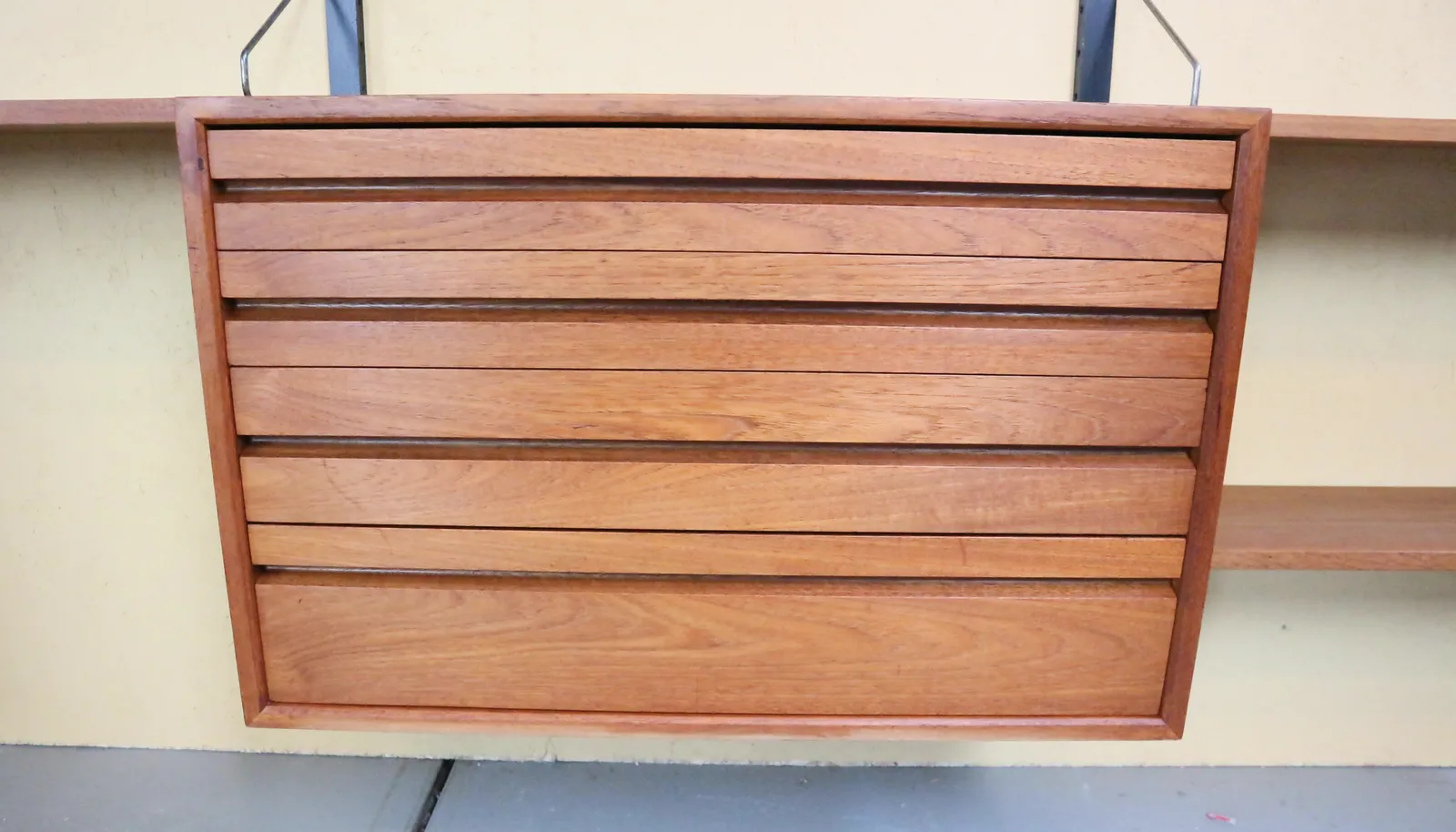 Poul Cadovius Xxl Royal System Danish Modern Teak Wall Unit Shelving, 1960 photo buy