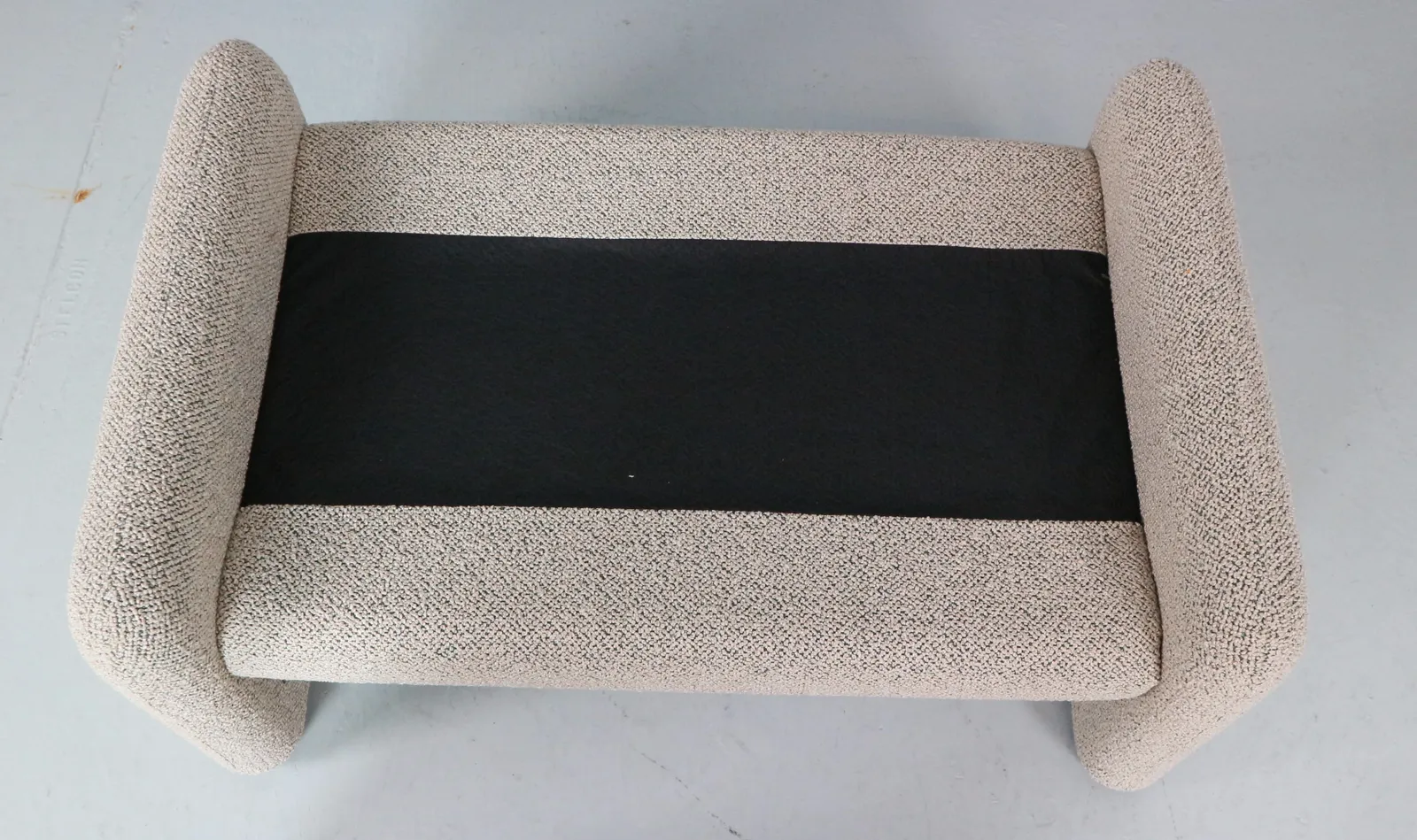 photo furniture Vico Magistretti "Maralunga" Footstool Re Upholstered For Cassina