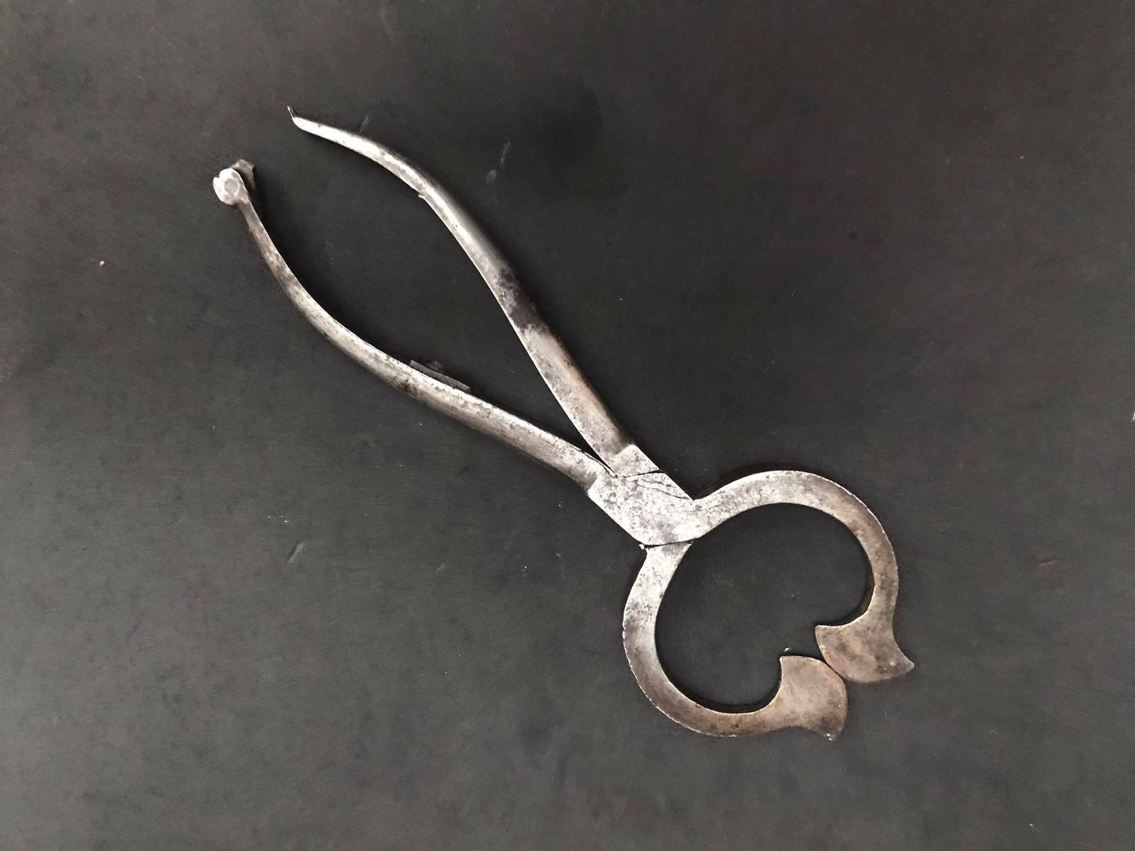 photo furniture Swedish Handforged Antique 19th Century Sugar Cutter Tongs Sweden Tool Sugar Nippers Scandinavian Folk Art Primitive Viking Style Collection