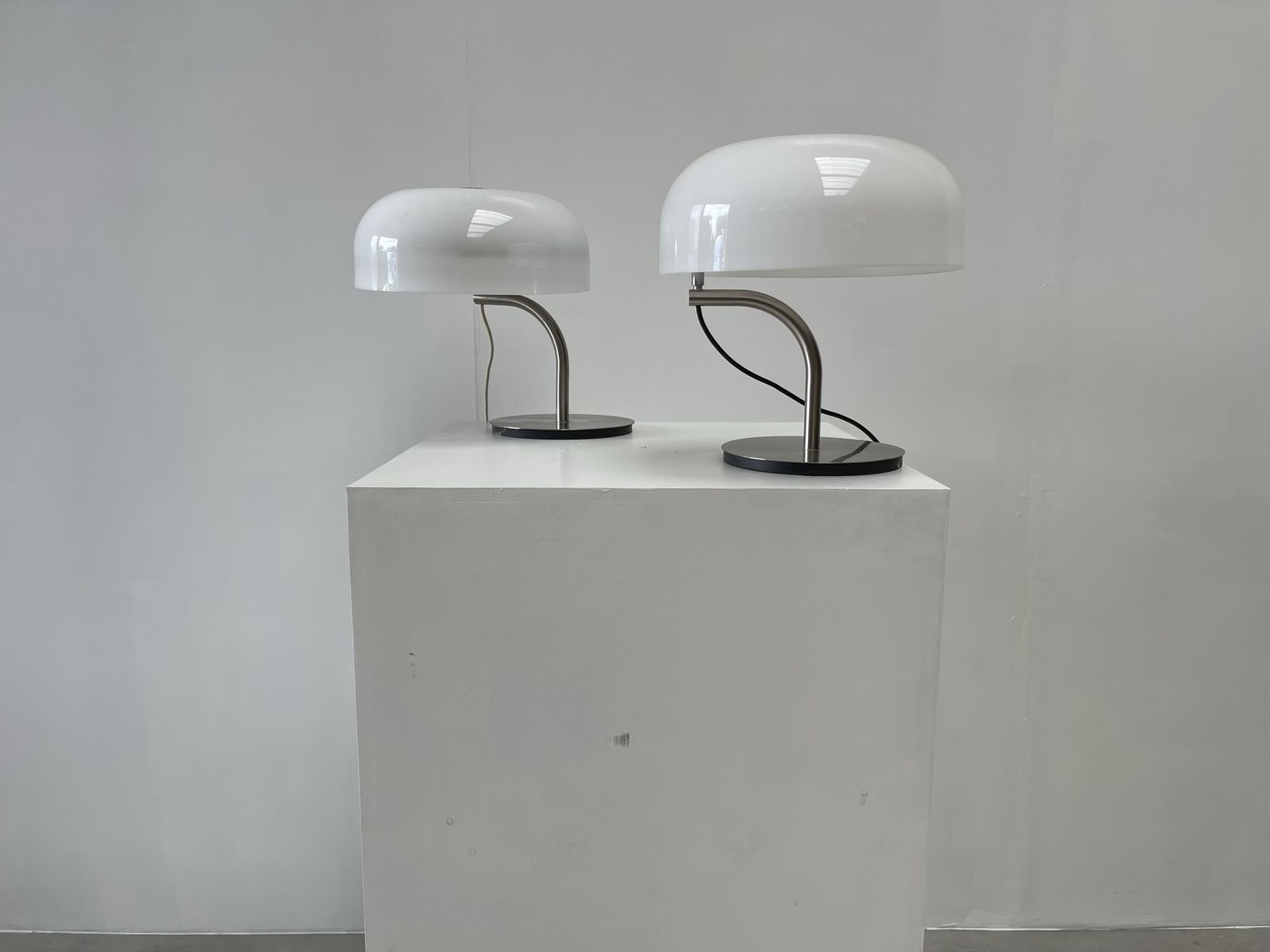 Pair Of Table Lamps By Giotto Stoppino For Valenti, 1980s photo furniture