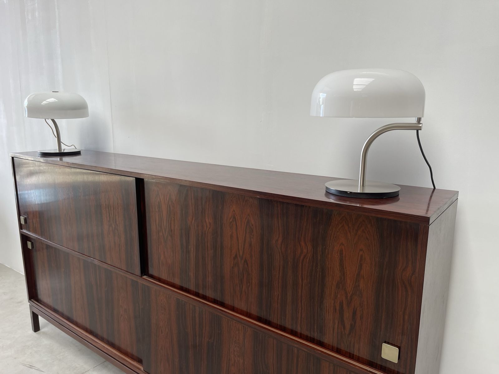 Pair Of Table Lamps By Giotto Stoppino For Valenti, 1980s photo for sale