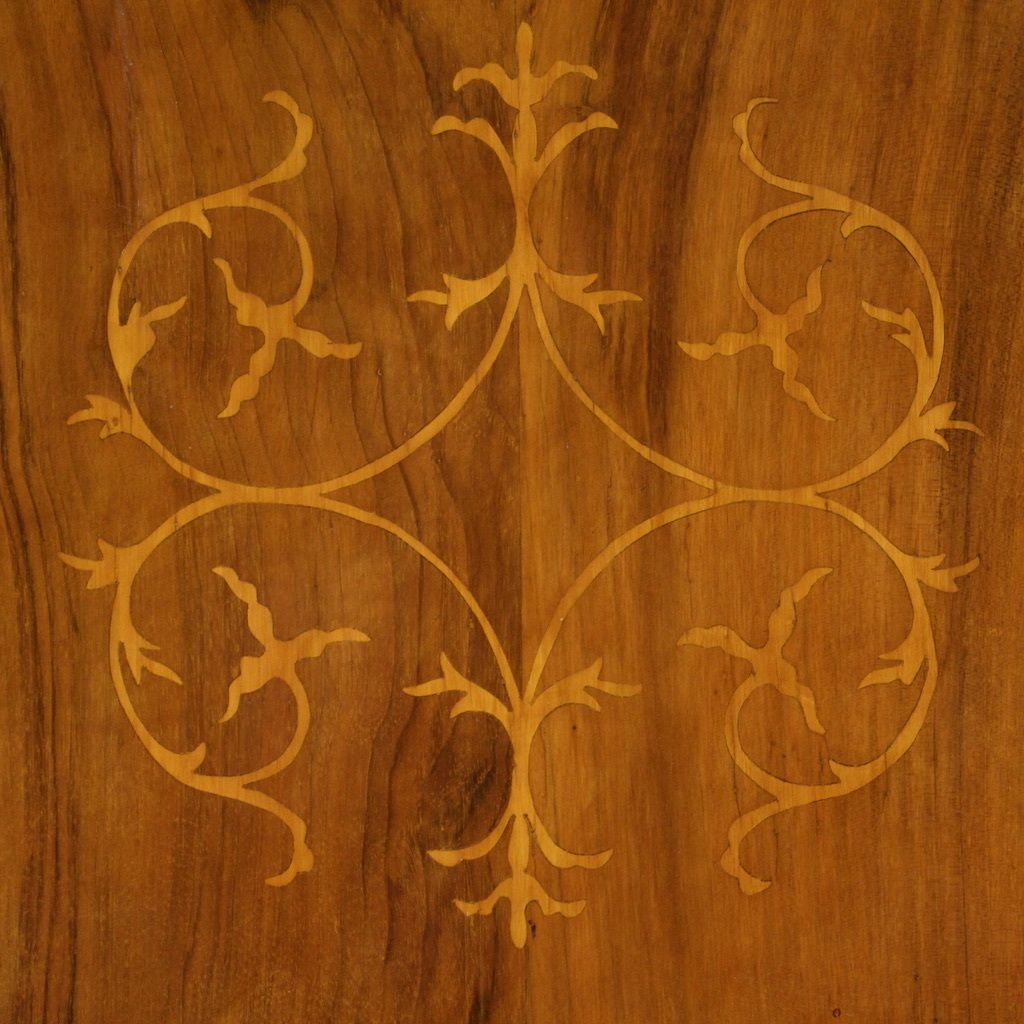 Furniture Inlaid Venetian Sideboard From The 20th Century photo