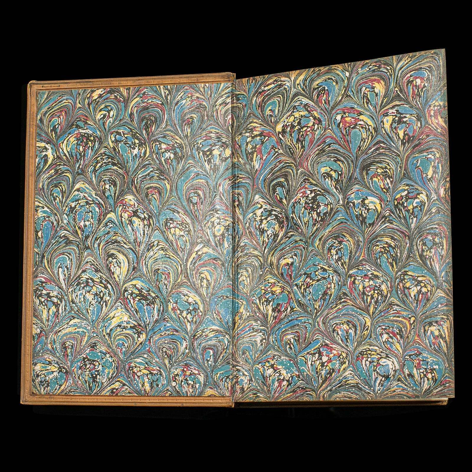 Antique Legend Of Jubal, George Eliot, English, Bound, Poetry Book, Victorian photo for sale