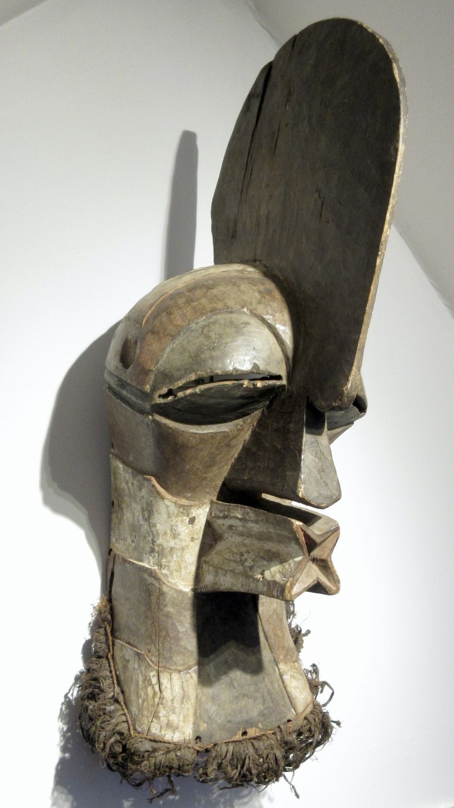 A Kifwebe Mask, Songye, Democratic Republic Of Congo, Circa 19th Century photo Art
